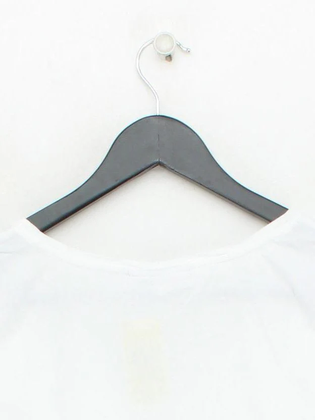 The White Company Women's T-Shirt L White 100% Cotton Short Sleeve V-Neck Basic - Image 2