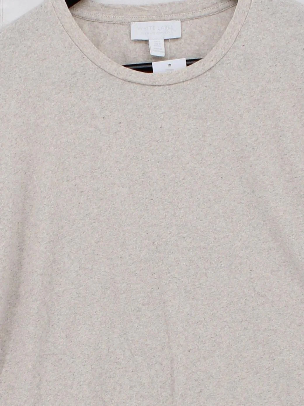 The White Company Women's T-Shirt S Cream 100% Cotton Basic - Image 3