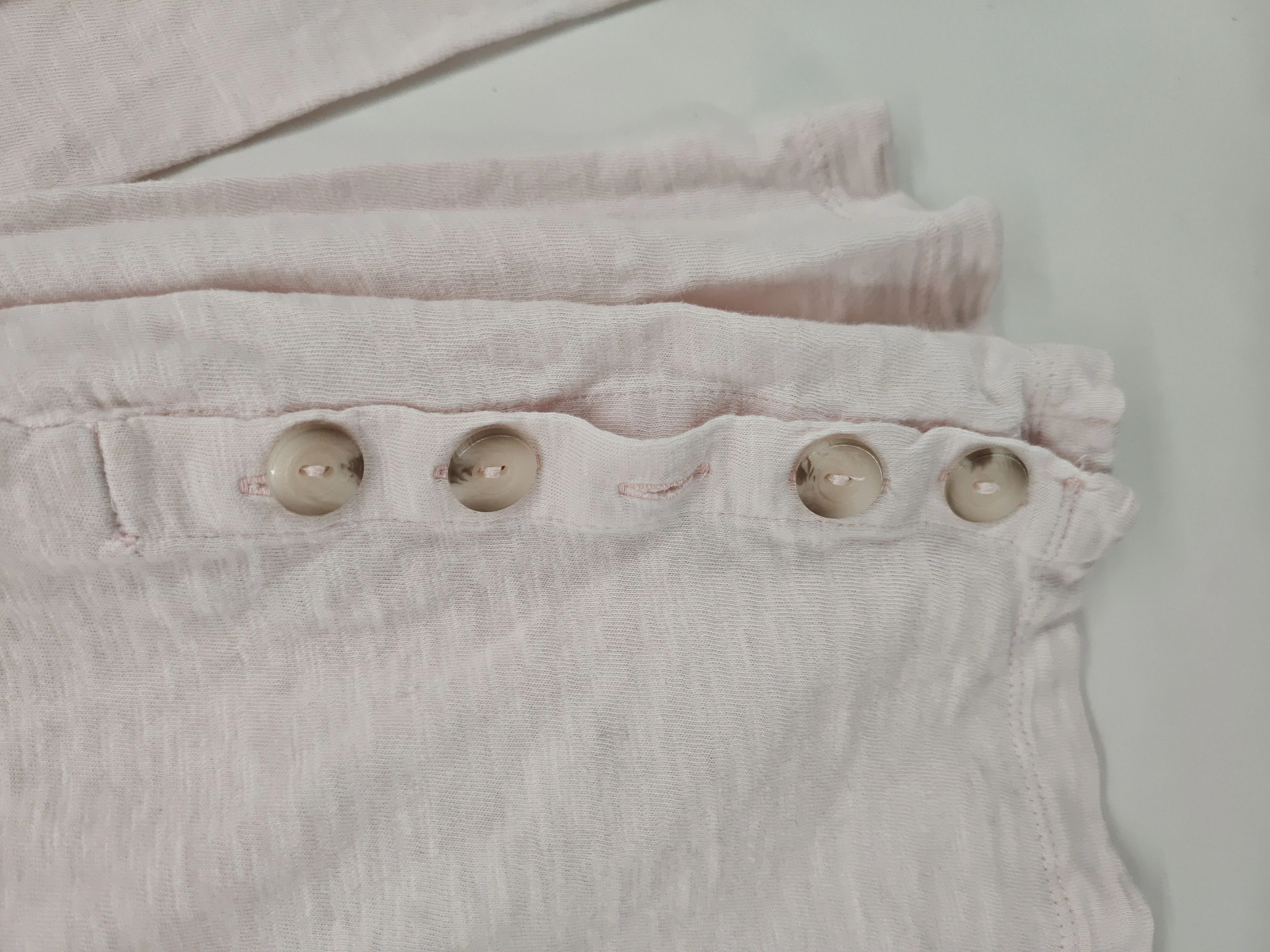 The White Company Women's T-Shirt S Pink 100% Cotton Basic - Image 6