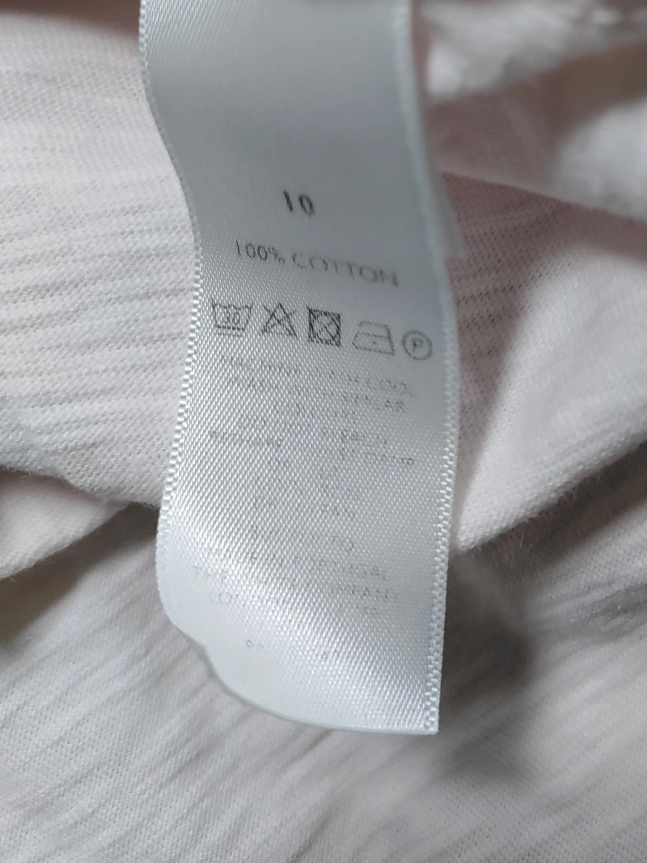 The White Company Women's T-Shirt S Pink 100% Cotton Basic - Image 8