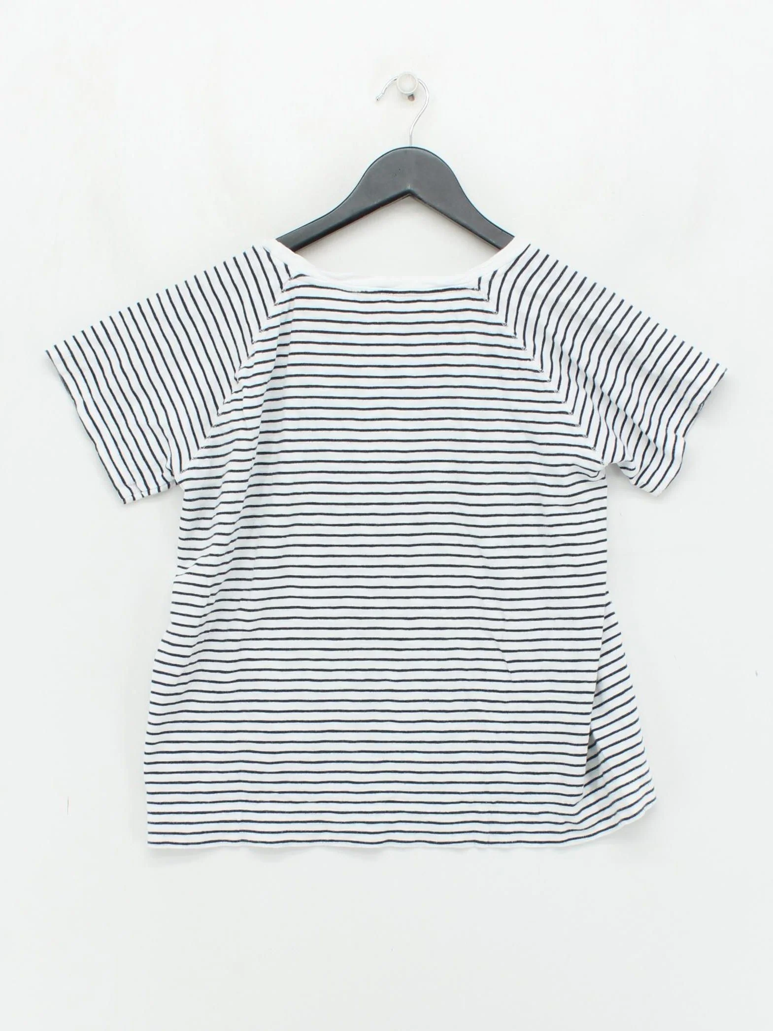 The White Company Women's T-Shirt S White 100% Cotton Basic - Image 2