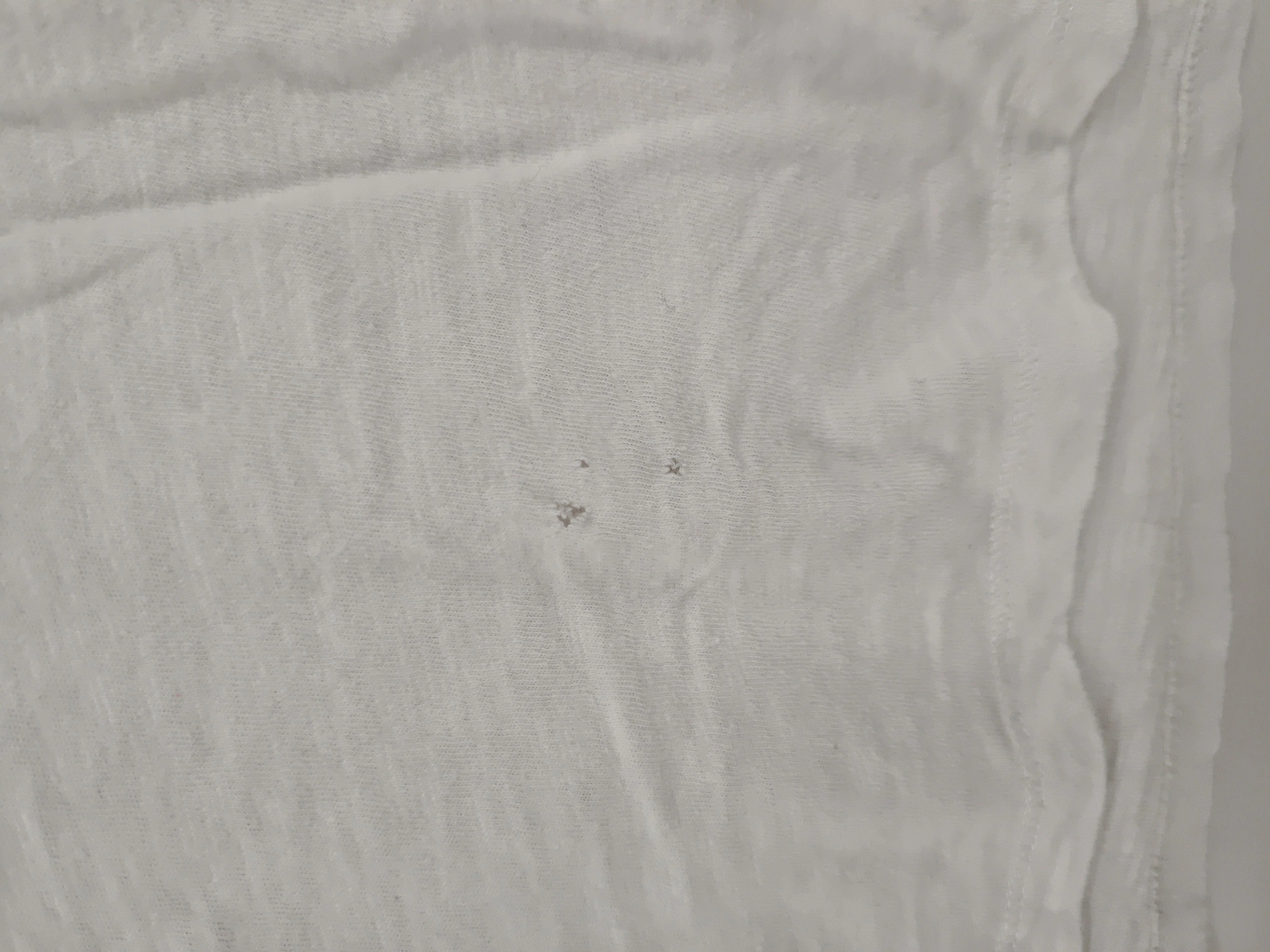 The White Company Women's T-Shirt S White 100% Cotton Short Sleeve V-Neck Basic - Image 5