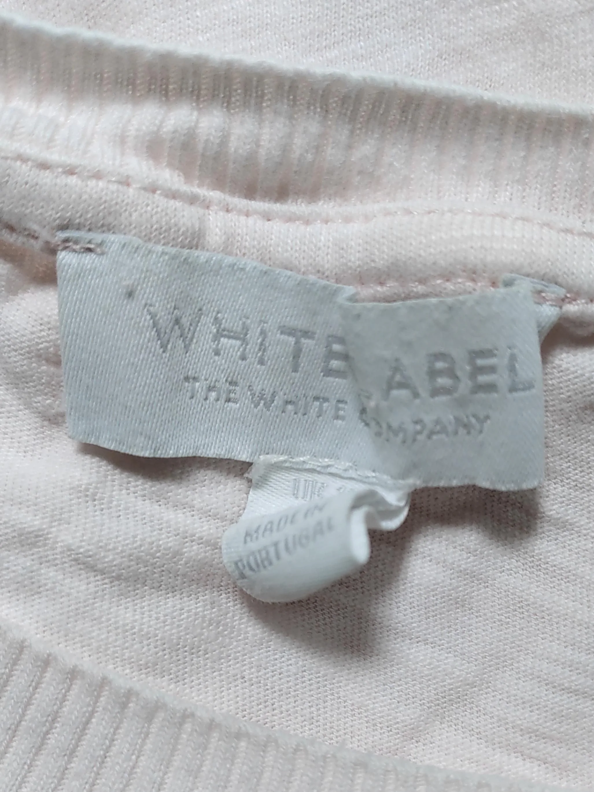 The White Company Women's T-Shirt UK 10 Pink 100% Other Basic - Image 6