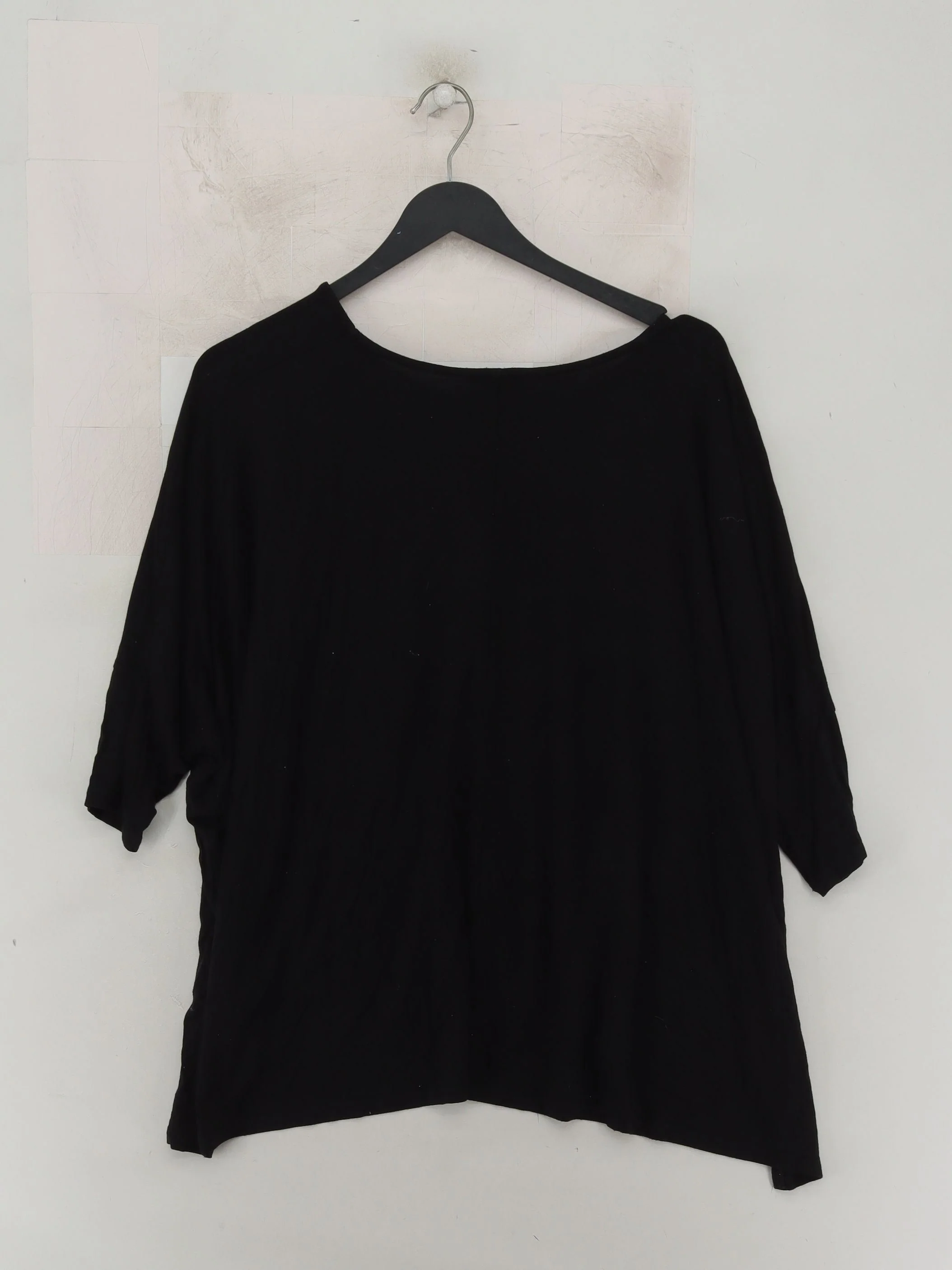 The White Company Women's Top M Black Viscose with Elastane Basic - Image 2