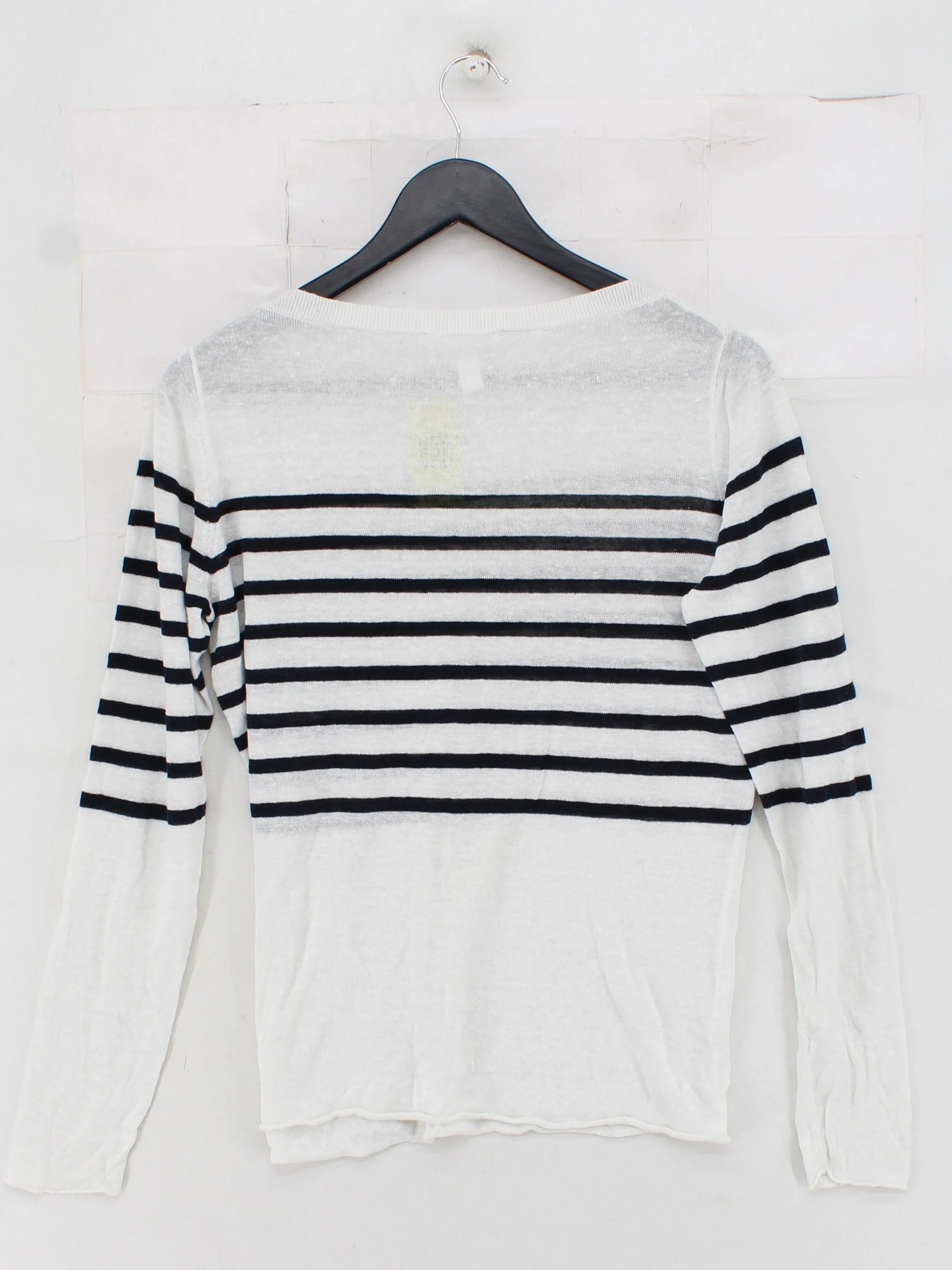 The White Company Women's Top UK 10 White 100% Other Basic - Image 2