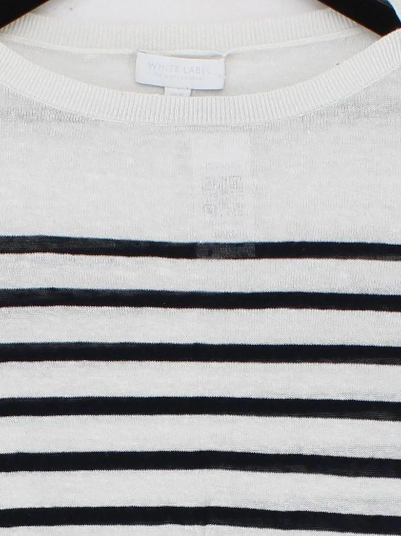 The White Company Women's Top UK 10 White 100% Other Basic - Image 3