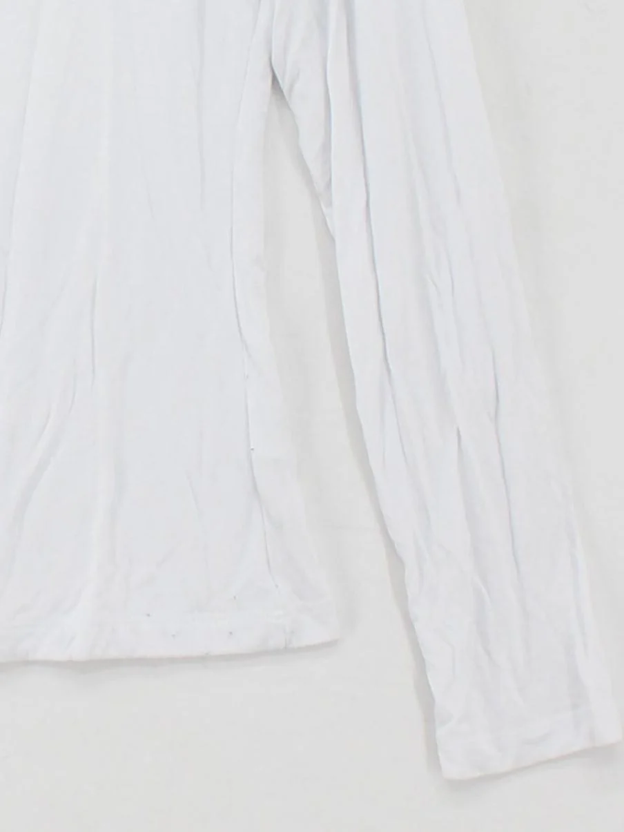 The White Company Women's Top UK 12 White Rayon with Elastane Basic - Image 4
