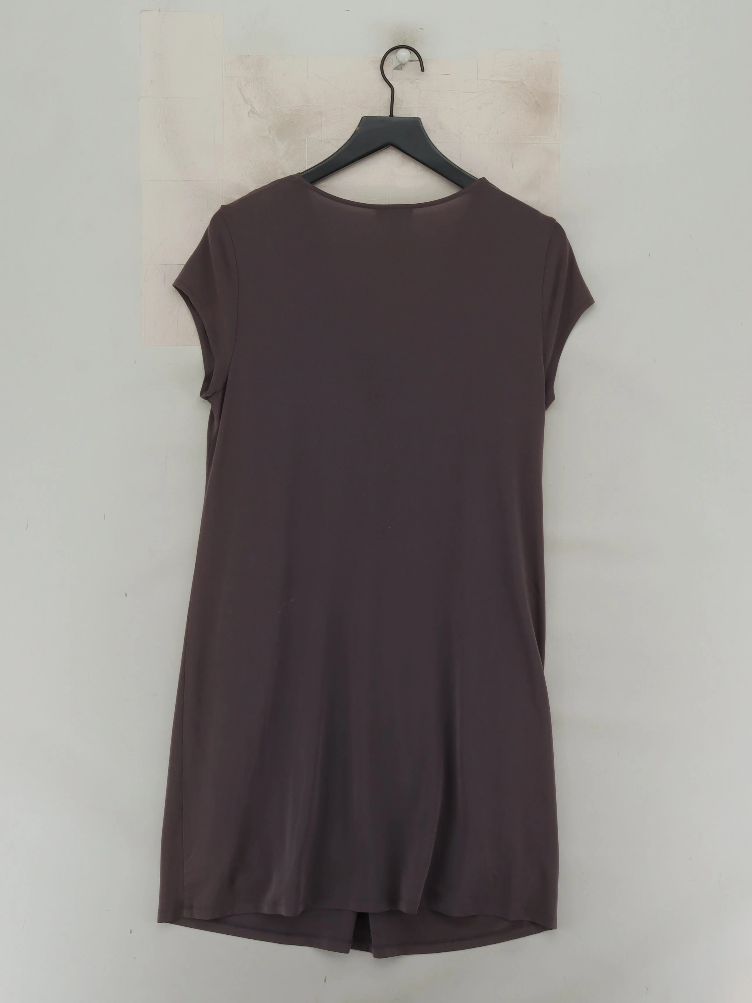The White Company Women's Top UK 14 Brown Viscose with Polyamide Tunic - Image 2