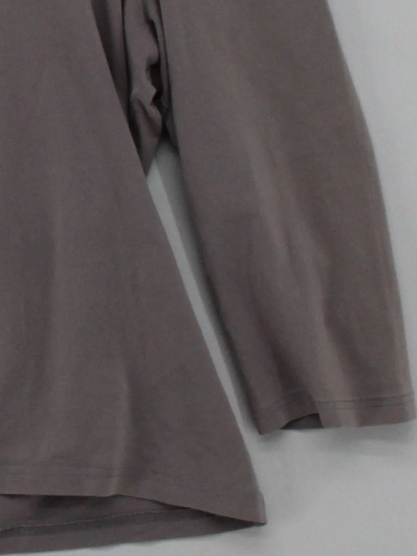 The White Company Women's Top XL Tan Cotton with Elastane Basic - Image 4