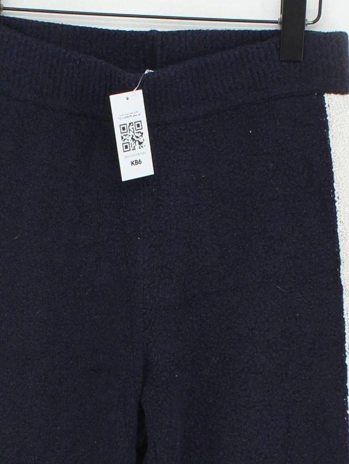 The White Company Women's Trousers S Blue Cotton - Image 3