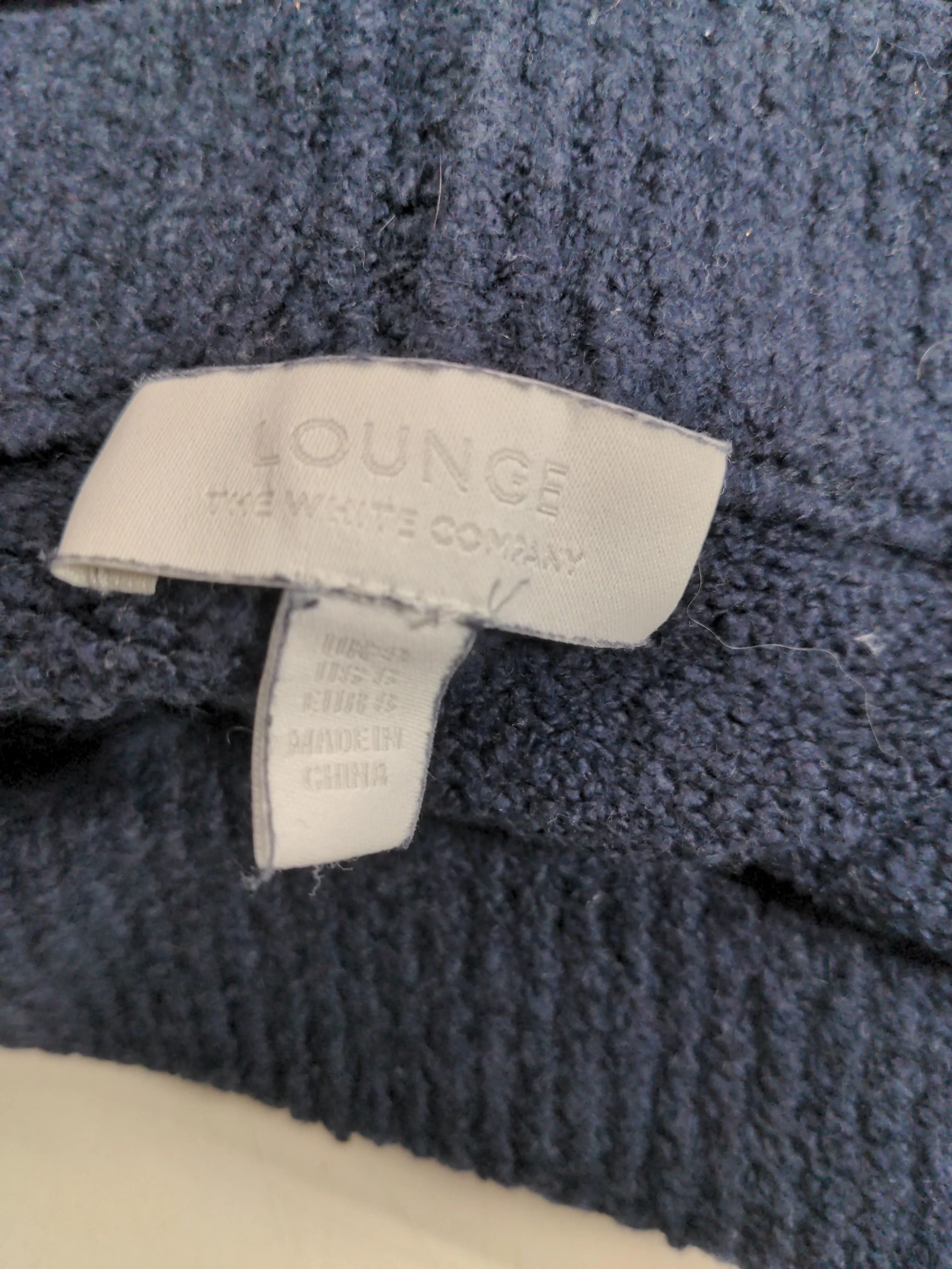 The White Company Women's Trousers S Blue Cotton - Image 6