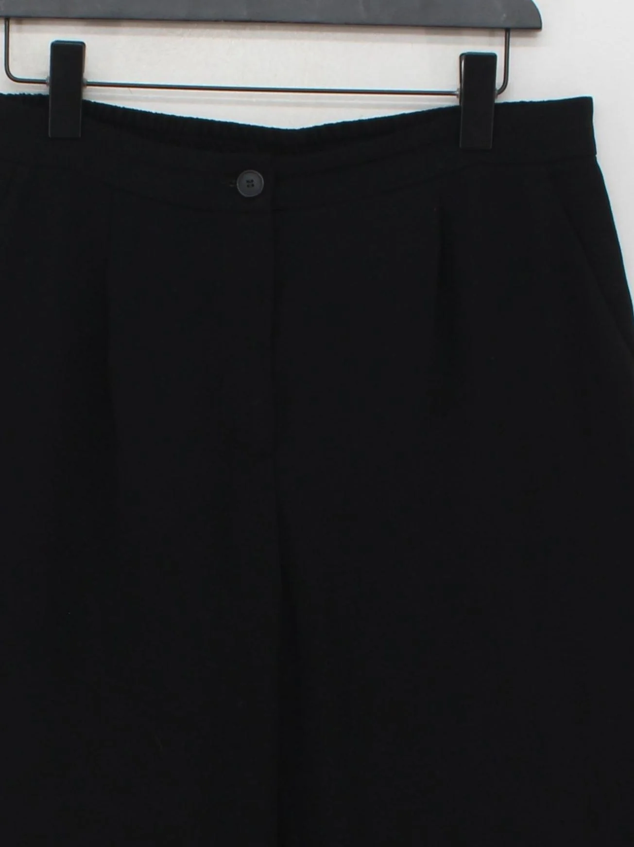 The White Company Women's Trousers UK 12 Black 100% Other Wide-Leg Sweatpants - Image 3