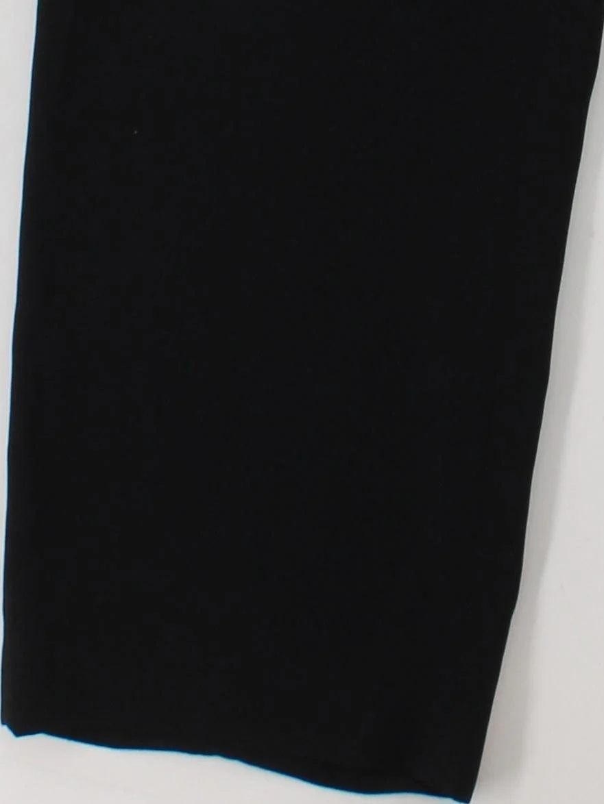 The White Company Women's Trousers UK 12 Black 100% Other Wide-Leg Sweatpants - Image 4