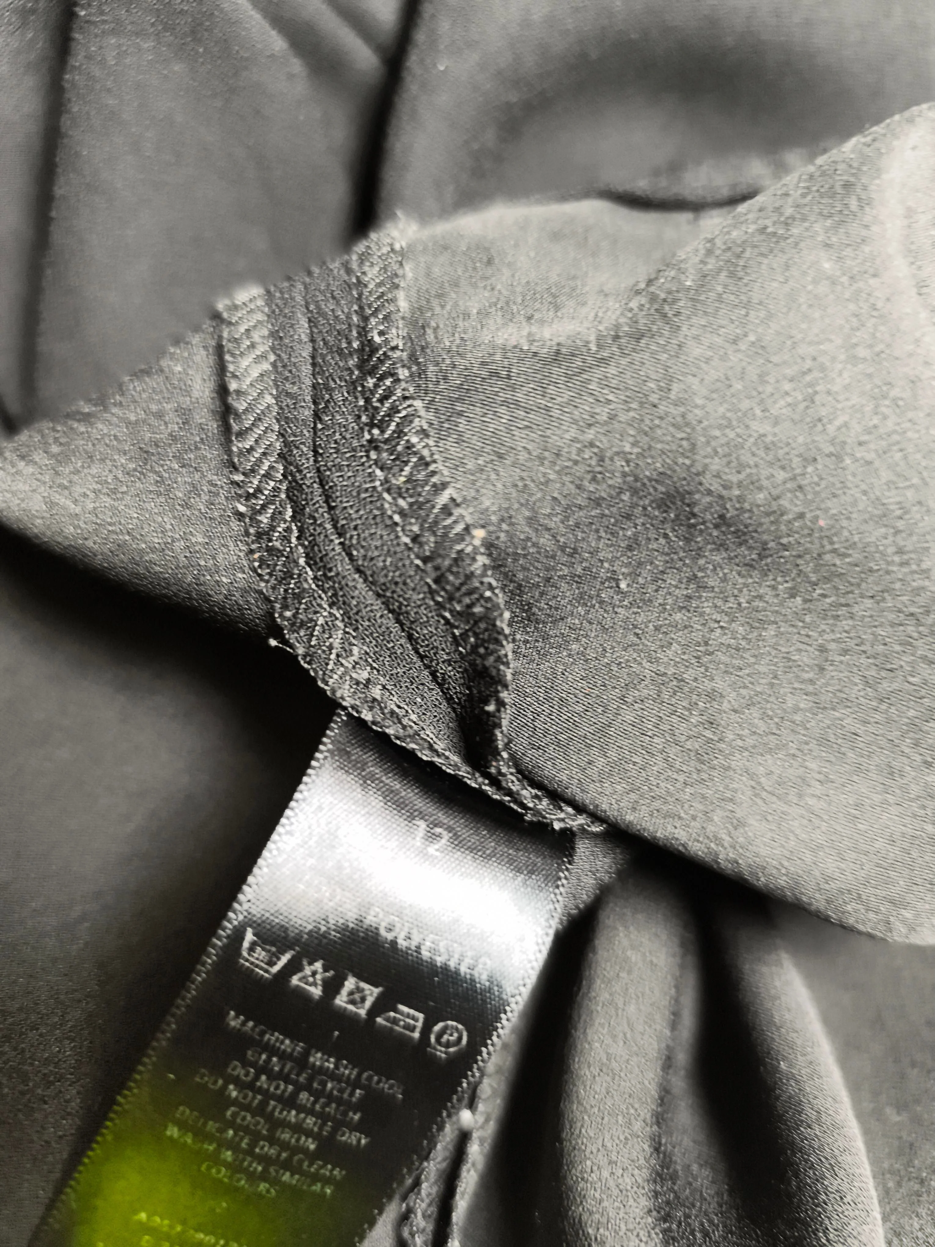 The White Company Women's Trousers UK 12 Black 100% Other Wide-Leg Sweatpants - Image 7