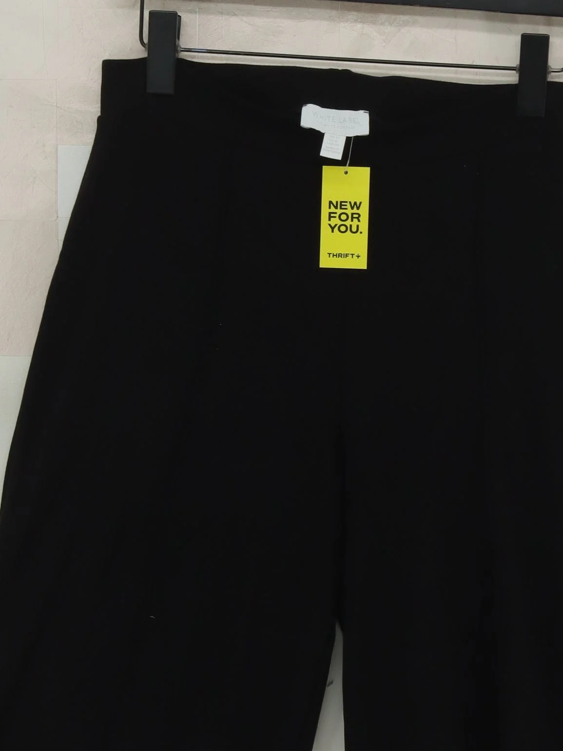 The White Company Women's Trousers UK 12 Black Viscose - Image 3