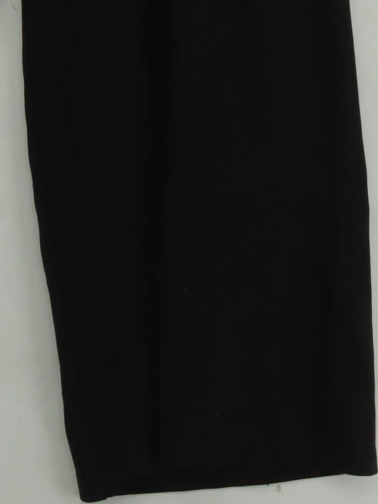 The White Company Women's Trousers UK 12 Black Viscose - Image 4