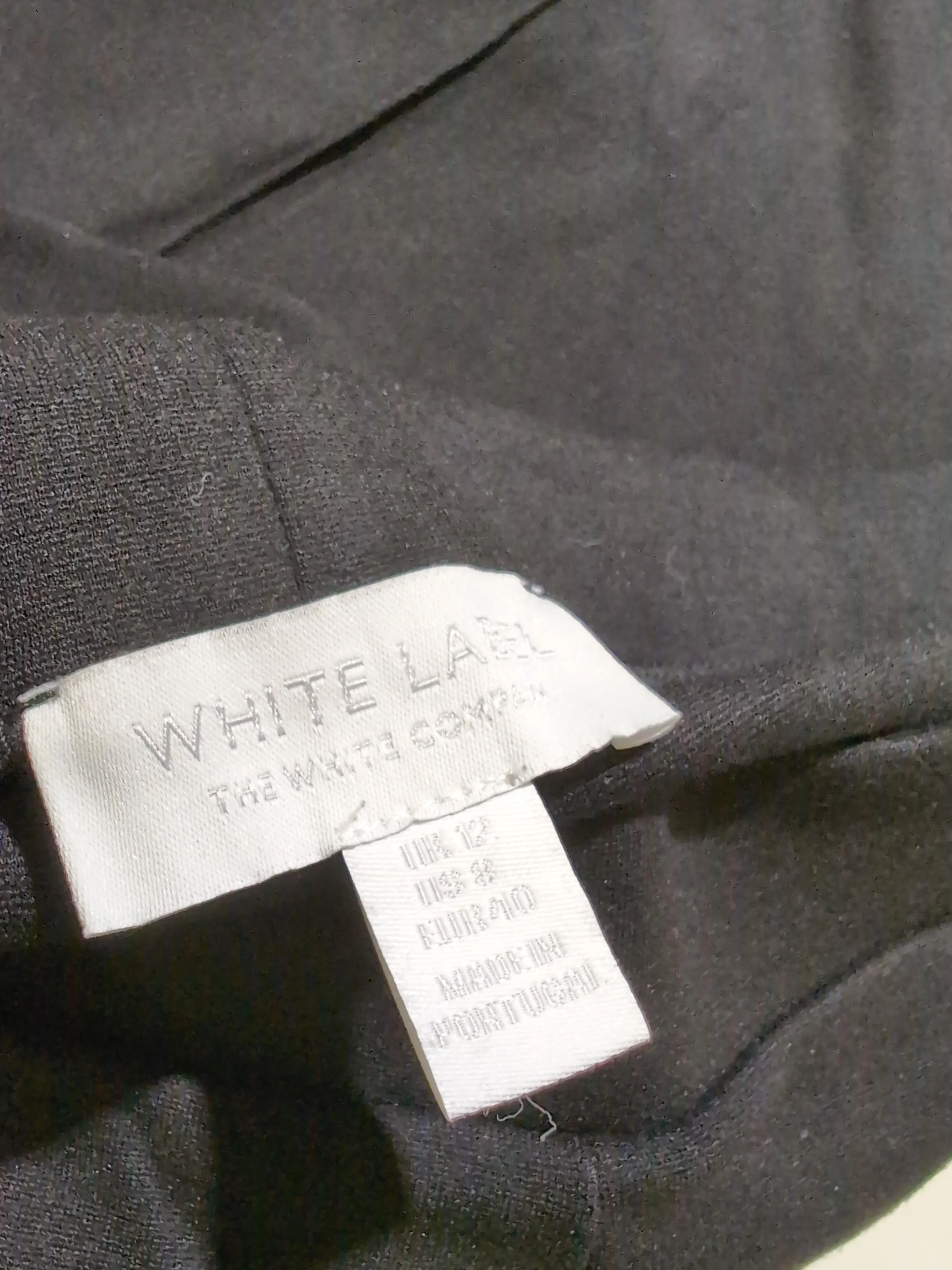 The White Company Women's Trousers UK 12 Black Viscose - Image 5