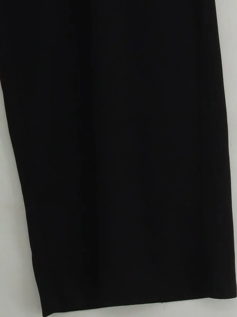 The White Company Women's Trousers UK 12 Black Viscose - Image 4