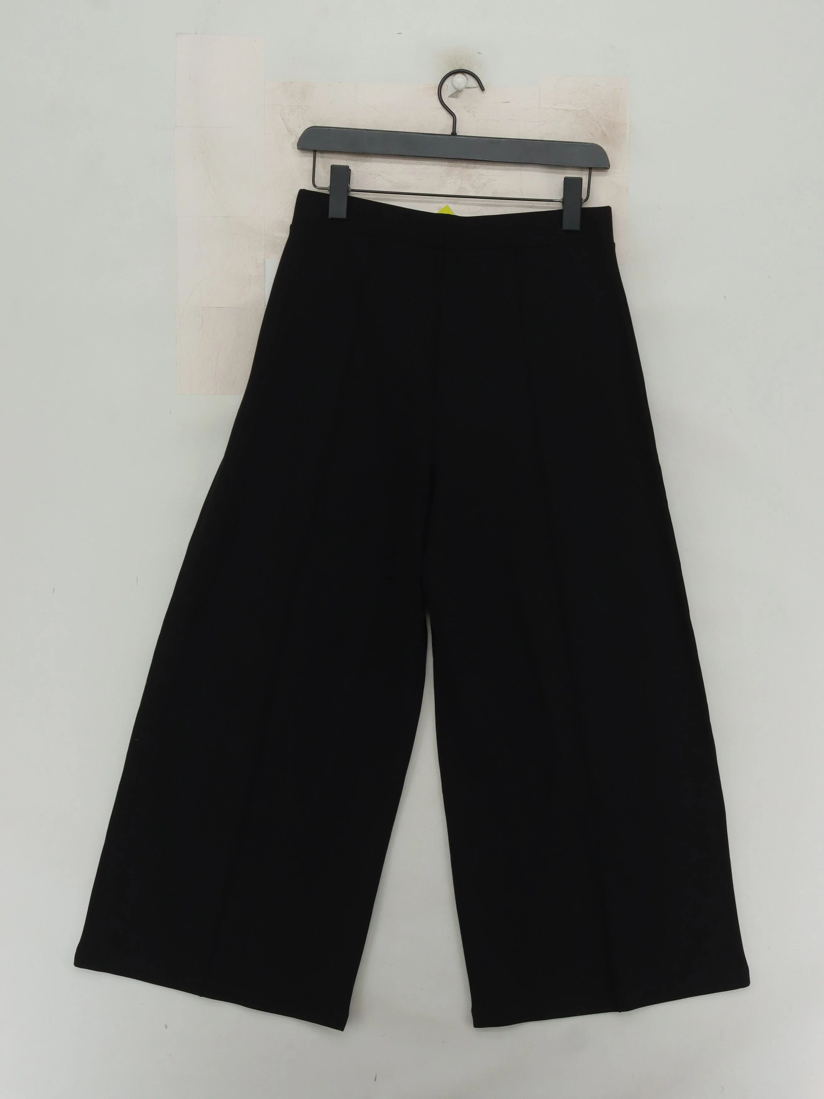 The White Company Women's Trousers UK 12 Black Viscose - Image 2
