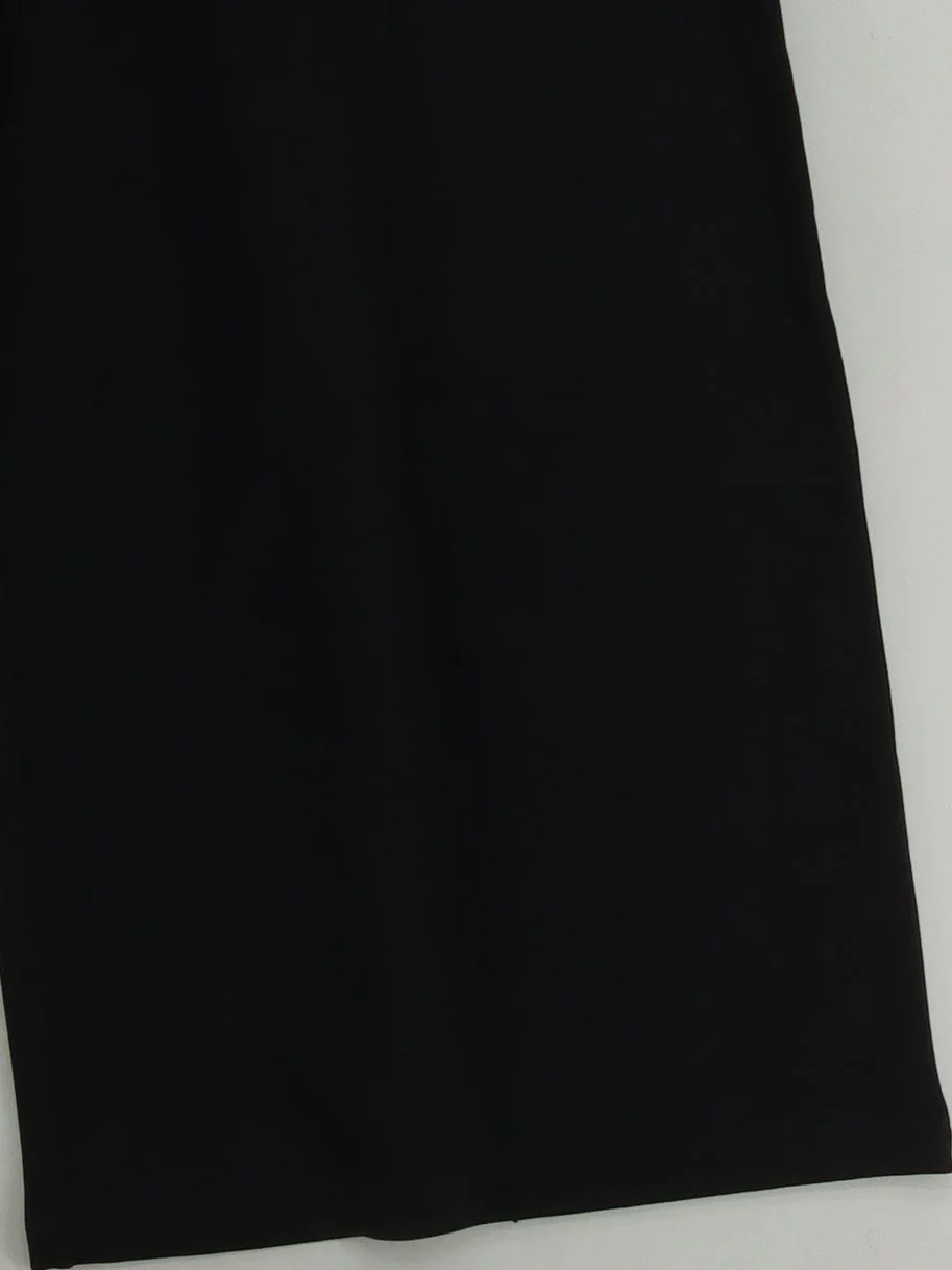 The White Company Women's Trousers UK 12 Black Viscose - Image 4