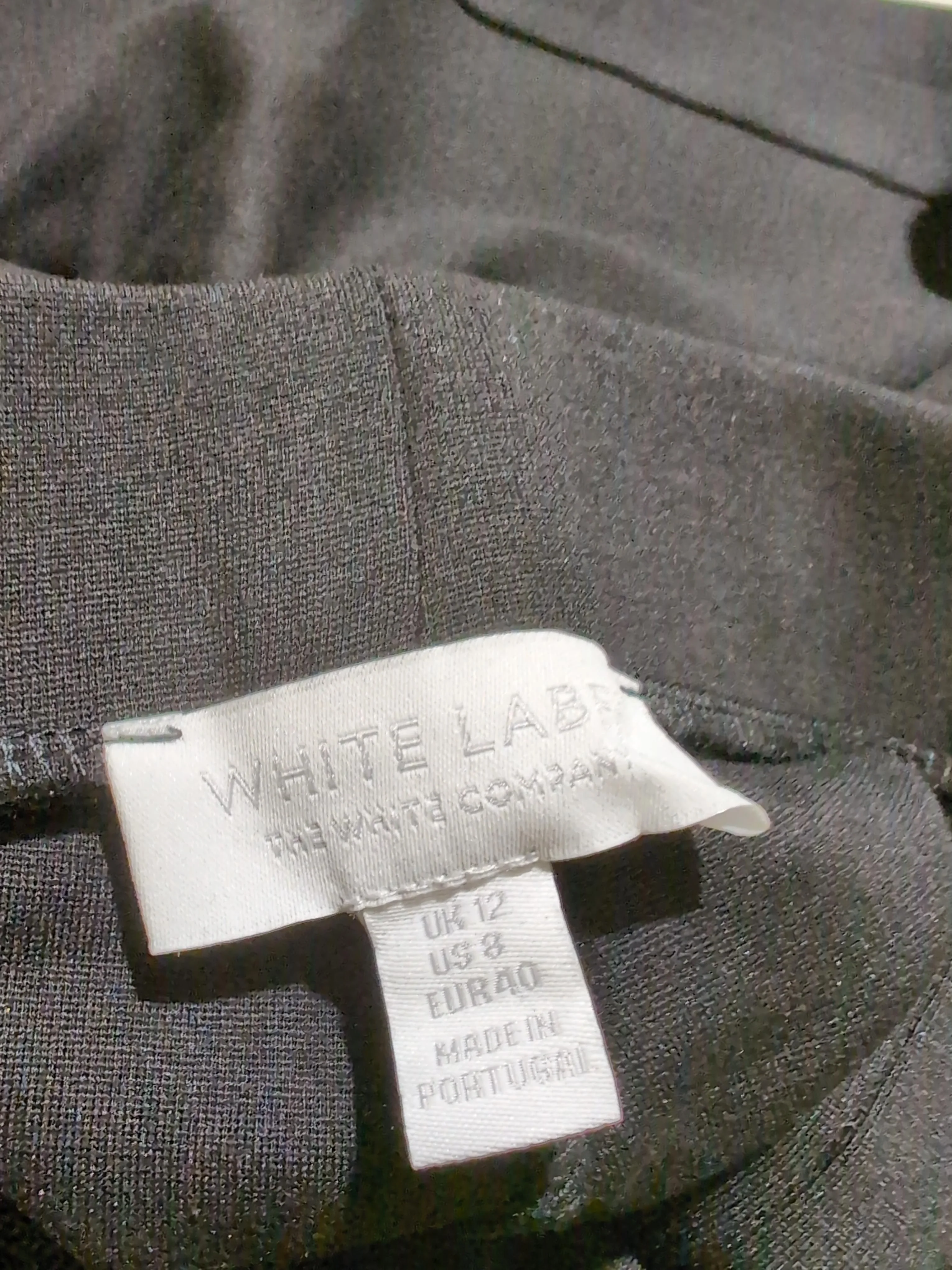 The White Company Women's Trousers UK 12 Black Viscose - Image 5