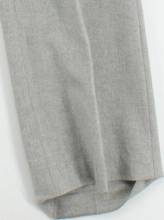 The White Company Women's Trousers UK 8 Grey Wool - Image 4