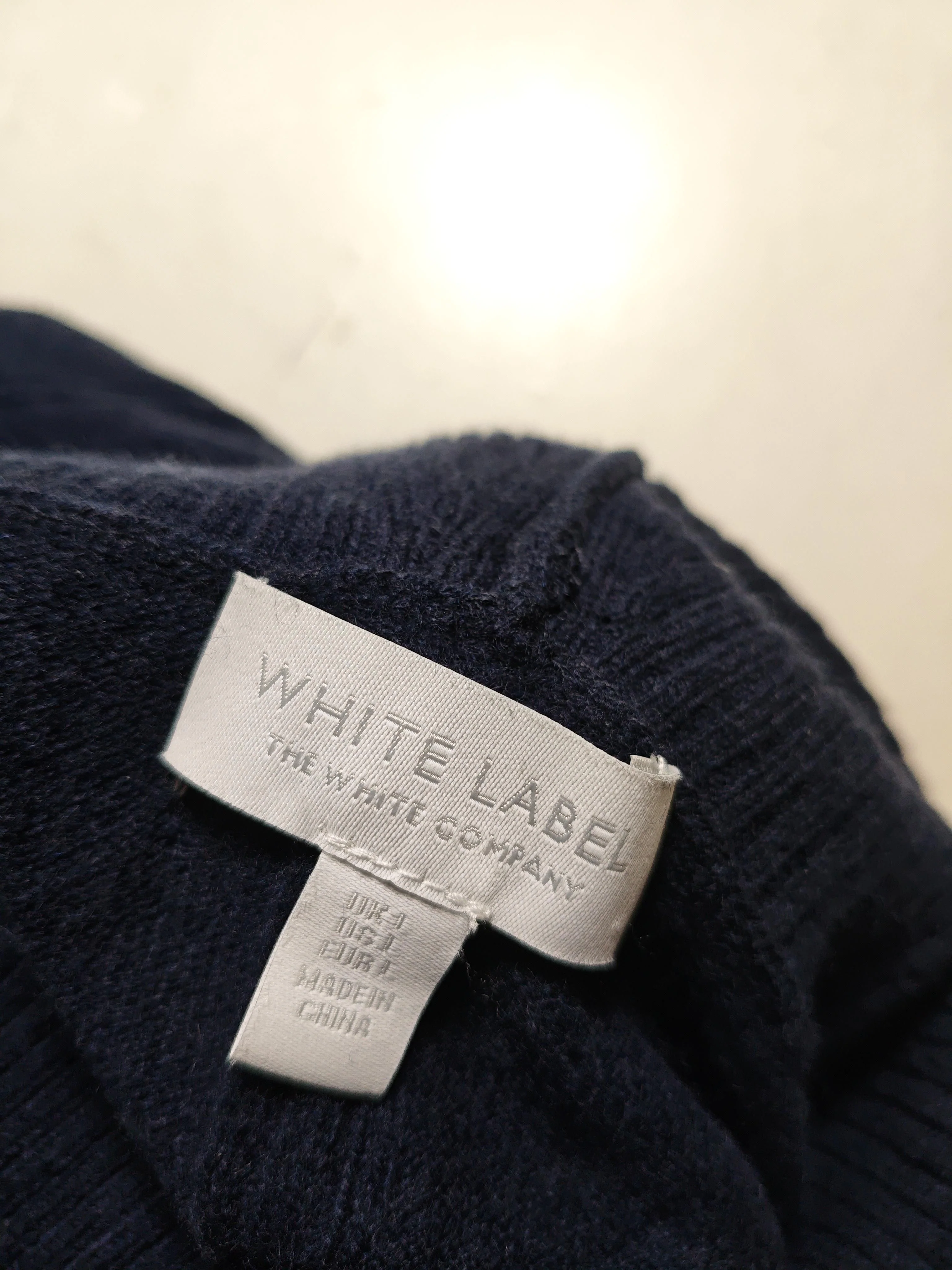 The White Label Women's Top L Blue Wool with Viscose, Nylon, Cashmere Basic - Image 5