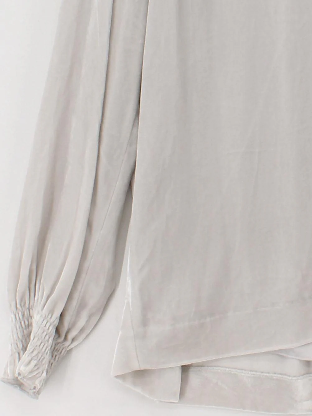 The White Label Women's Top UK 16 Cream Viscose with Silk Basic - Image 4