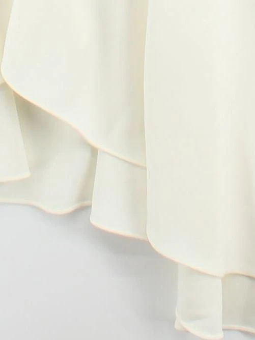 Theia Bodycon Midi Dress in Cream - Image 4