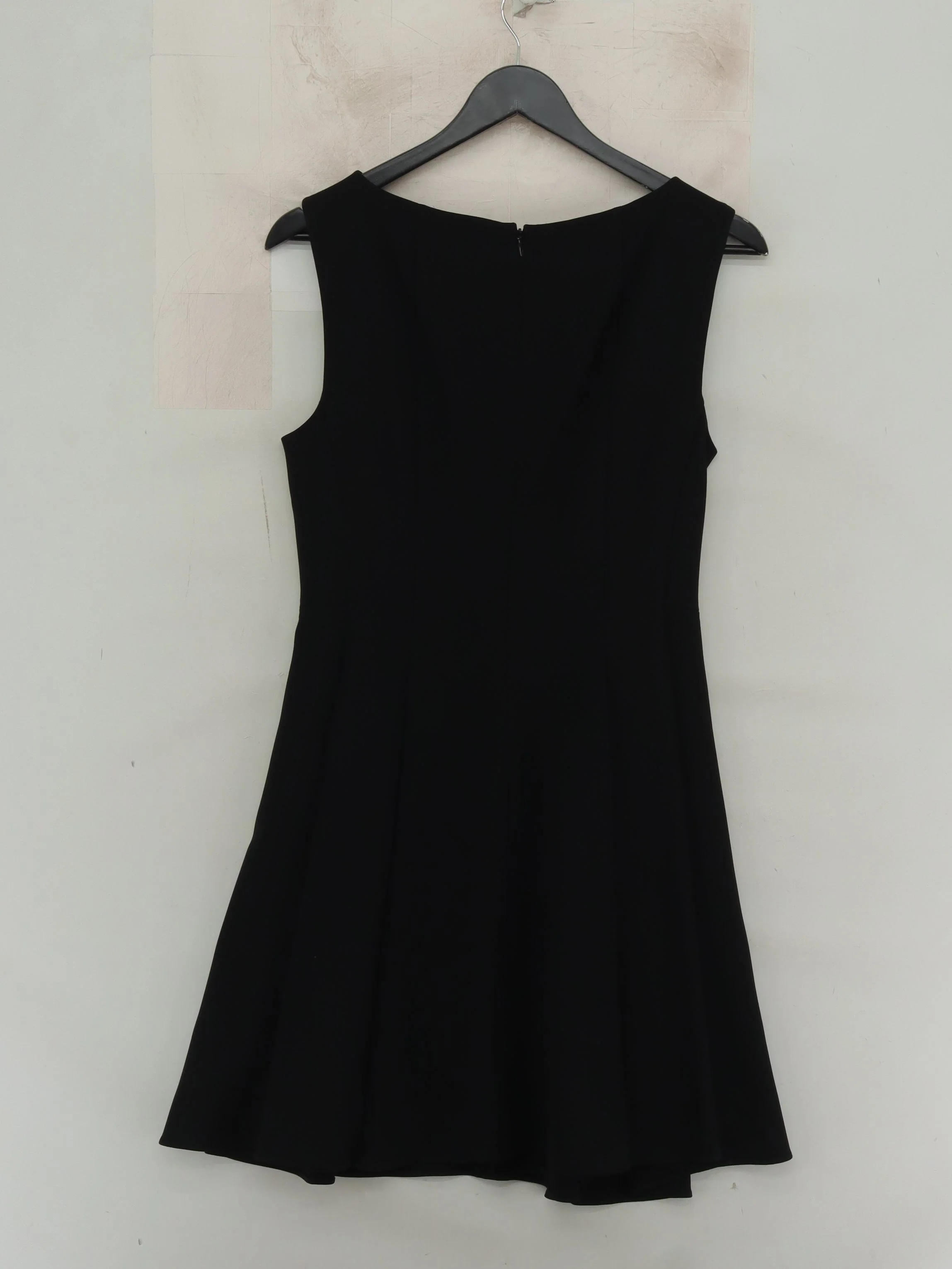 Theory A-Line Mini Dress in Black - Image 2