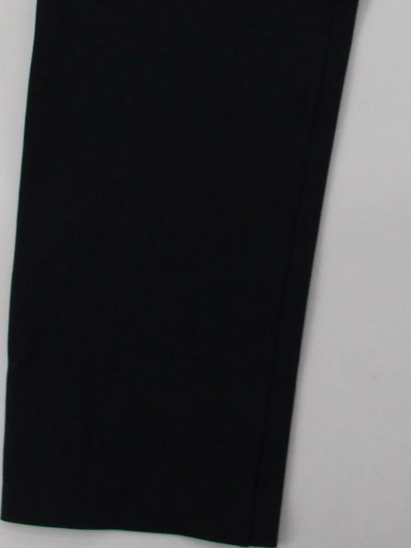 Theory Men's Trousers W 32 in Black Polyester with Cotton Tapered Chino - Image 4