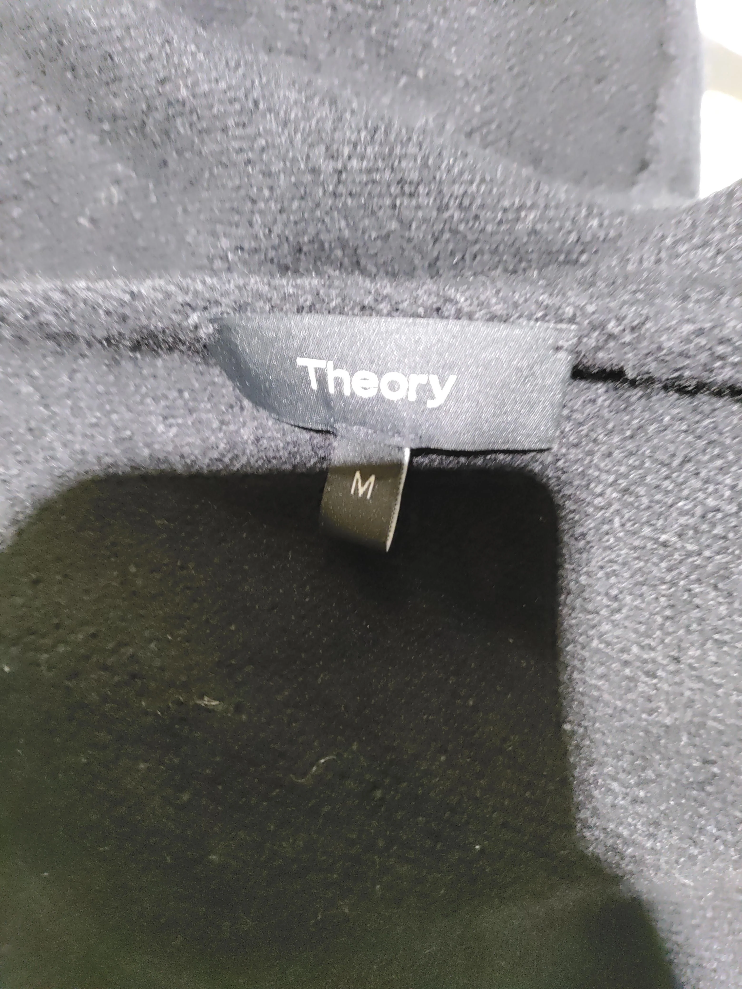 Theory Women's Jumper M Black 100% Cashmere V-Neck Pullover - Image 5