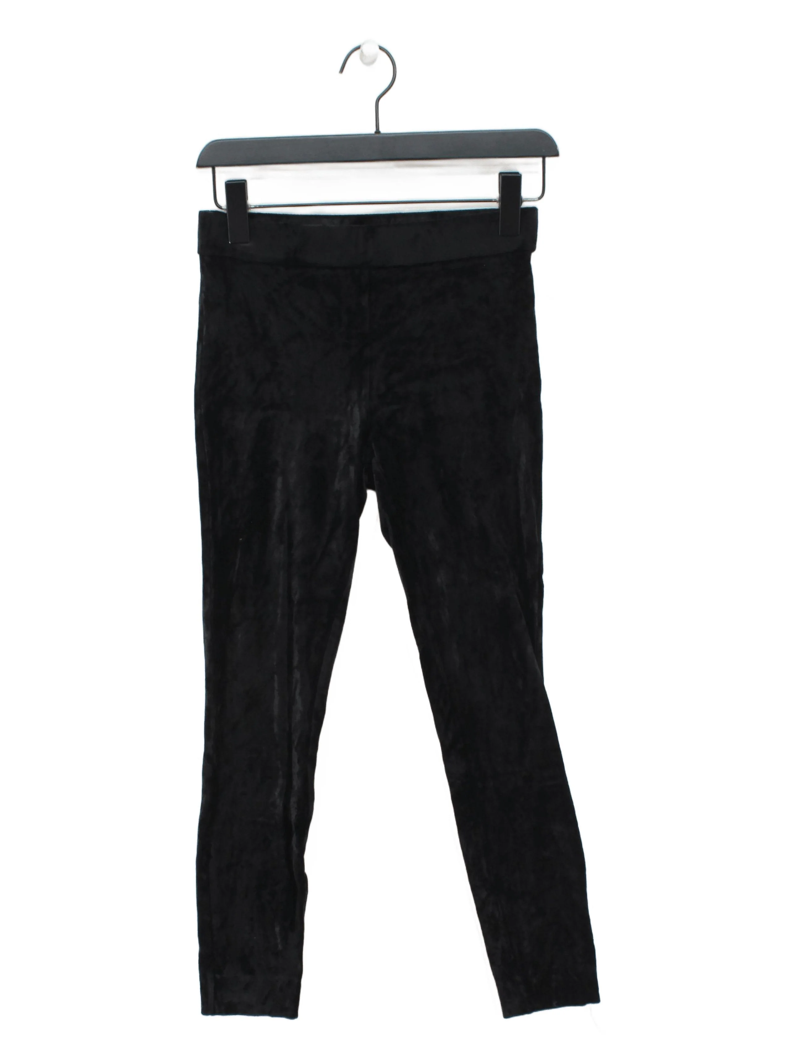 Theory Women's Leggings S Black Viscose with Nylon, Elastane Full length
