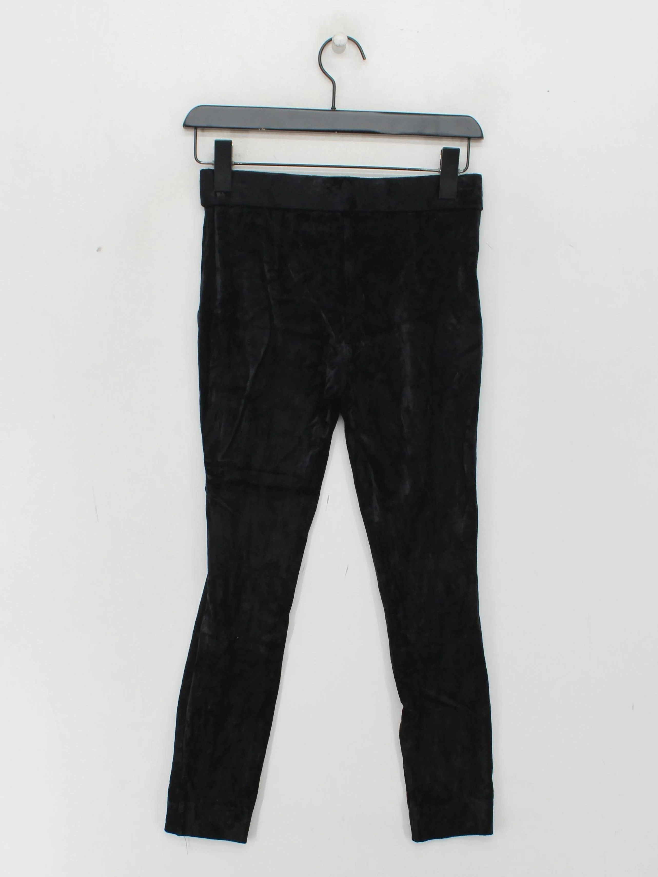 Theory Women's Leggings S Black Viscose with Nylon, Elastane Full length - Image 2