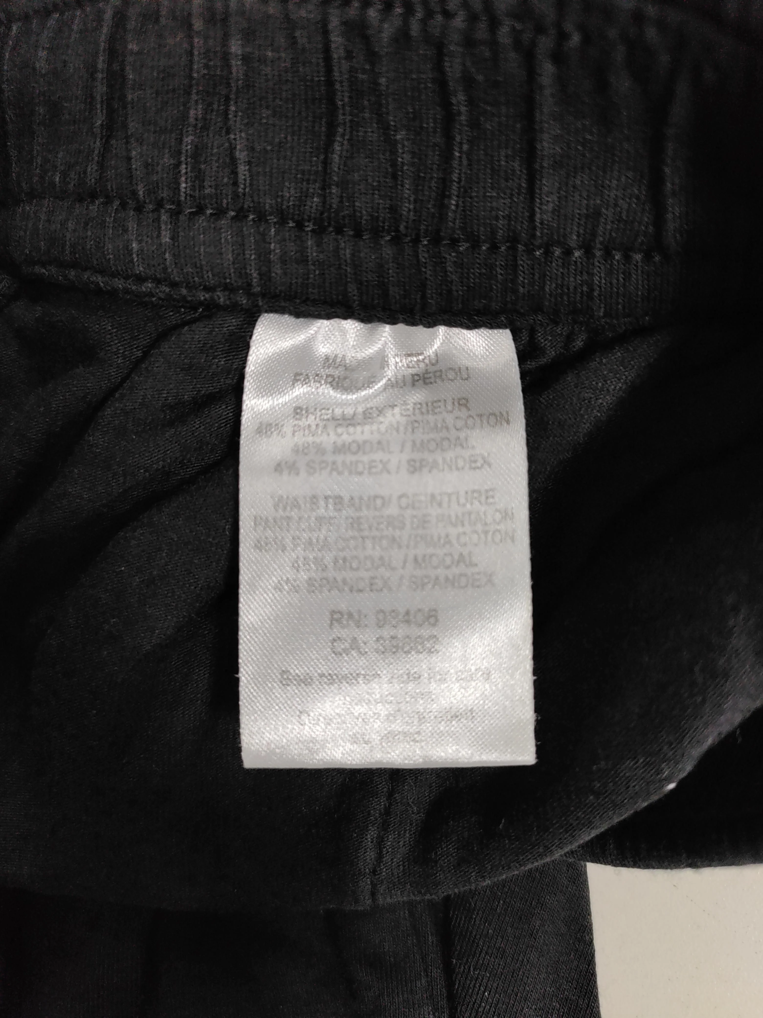 Theory Women's Sports Bottoms XS Black Cotton - Image 7