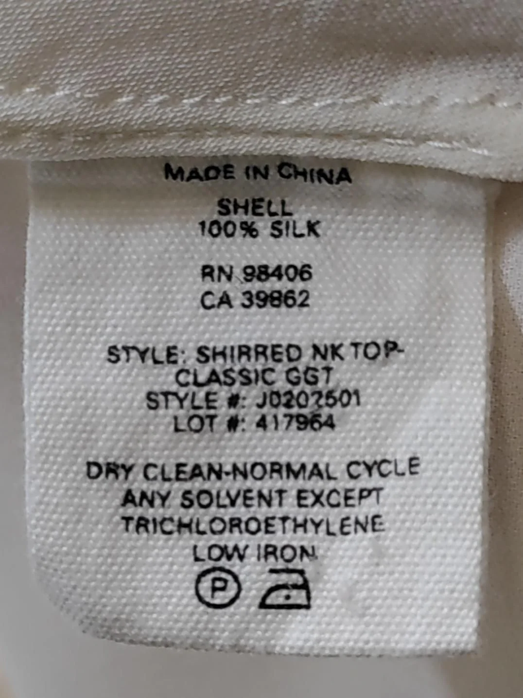 Theory Women's Top S Cream 100% Silk Sleeveless Round Neck Basic - Image 7