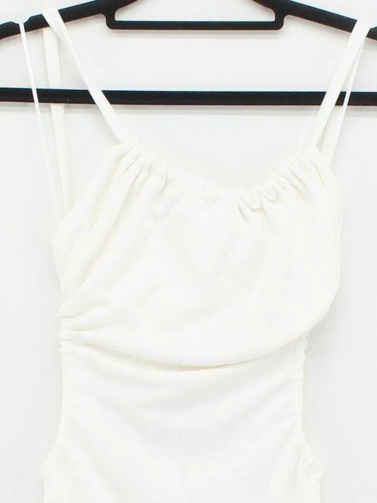 Third Form Slip Midi Dress UK6 in White - Image 3