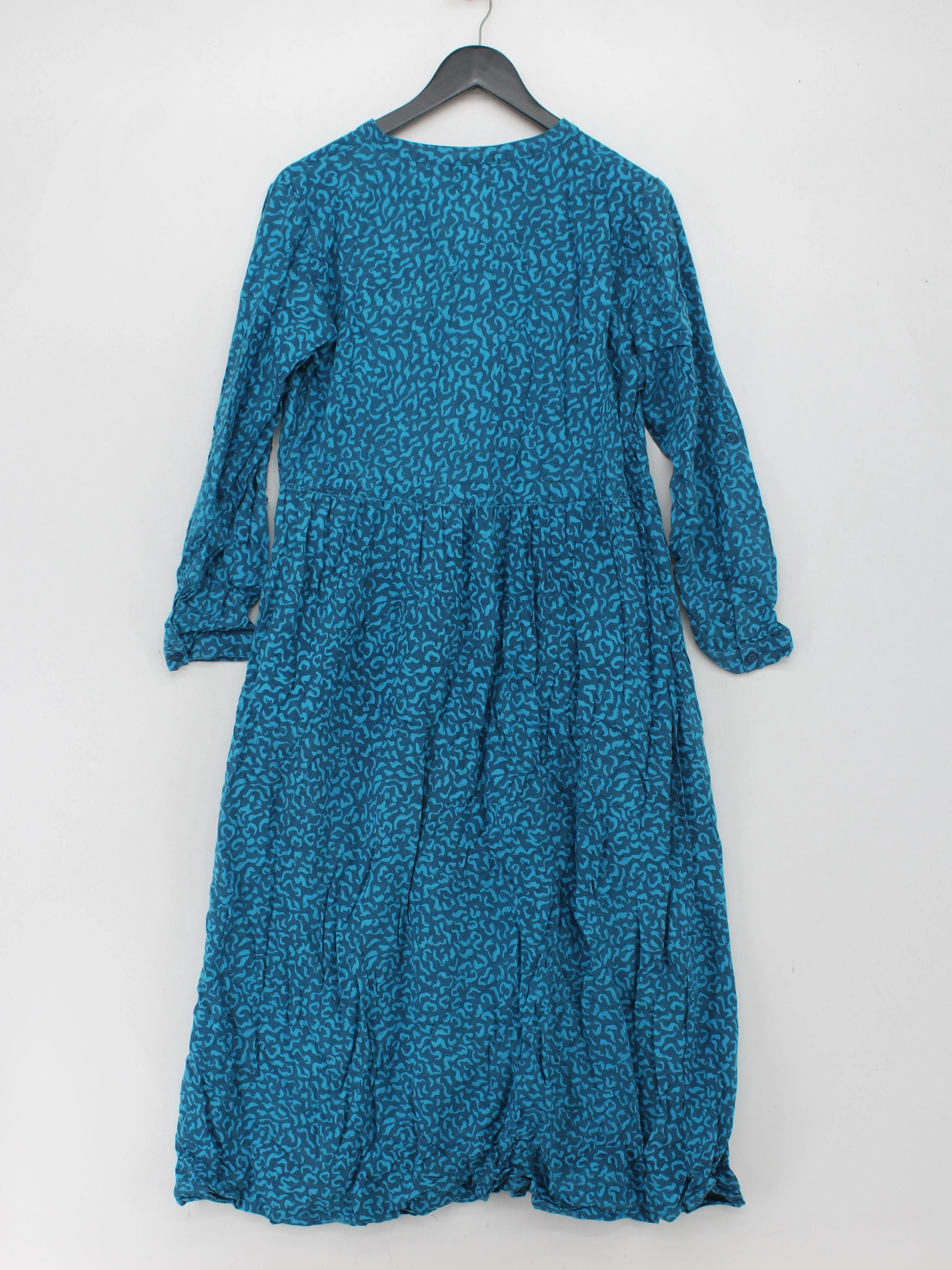 This is Unfolded Jumper Maxi Dress UK14 in Blue - Image 2