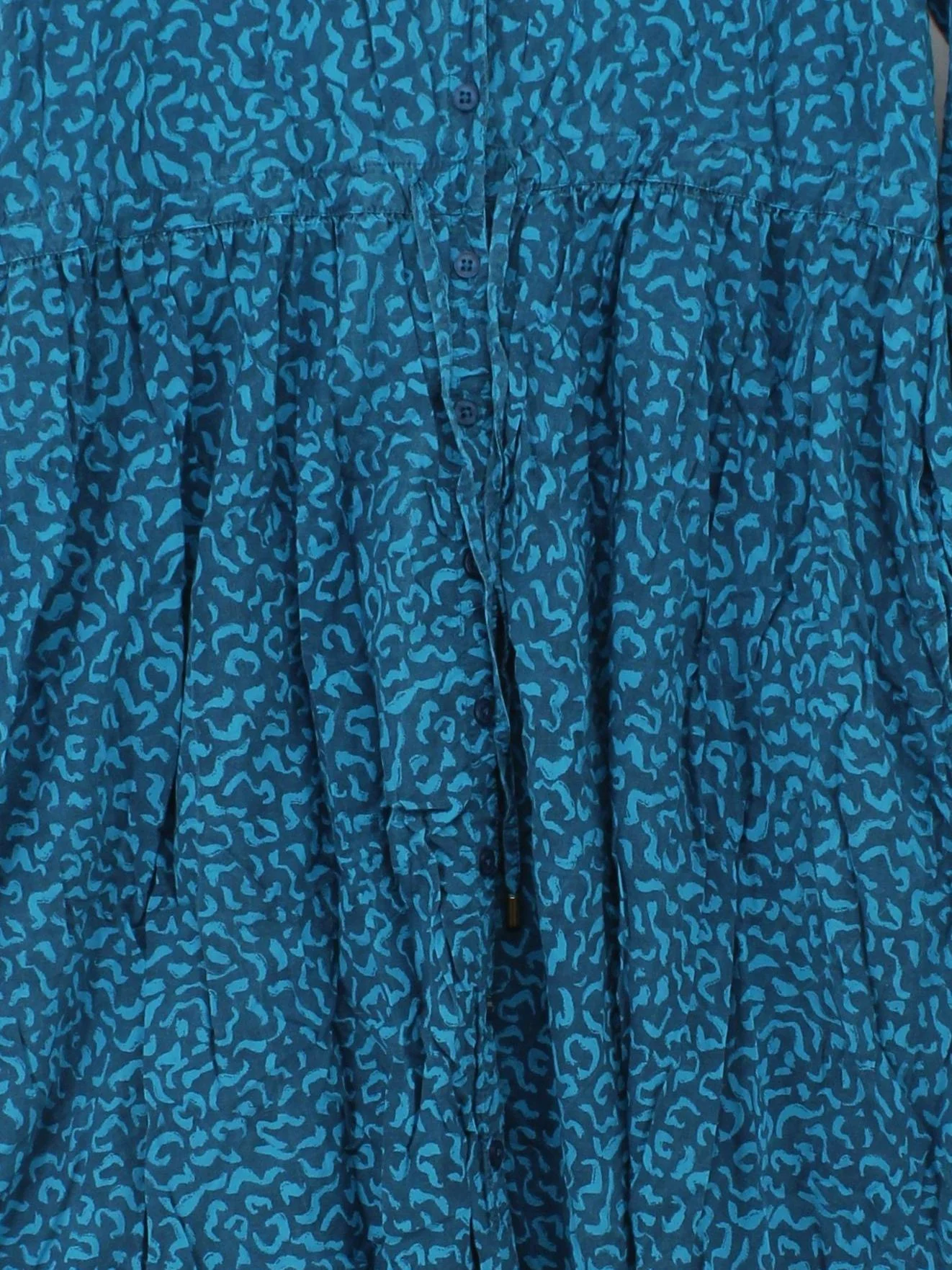 This is Unfolded Jumper Maxi Dress UK14 in Blue - Image 3