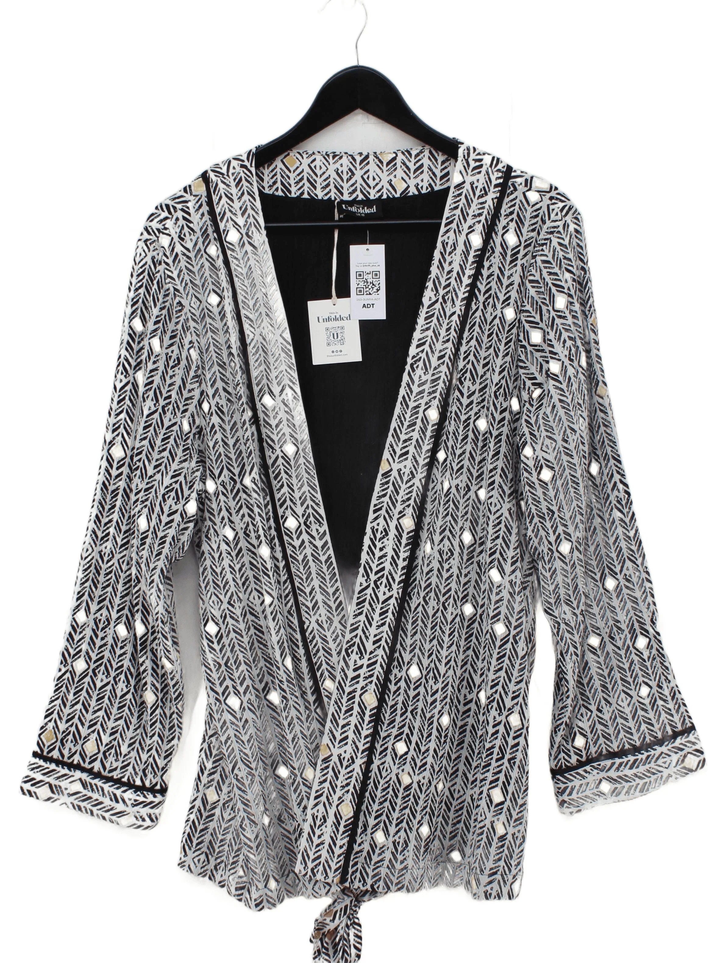 This Is Unfolded Women's Top L Multi 100% Cotton Basic