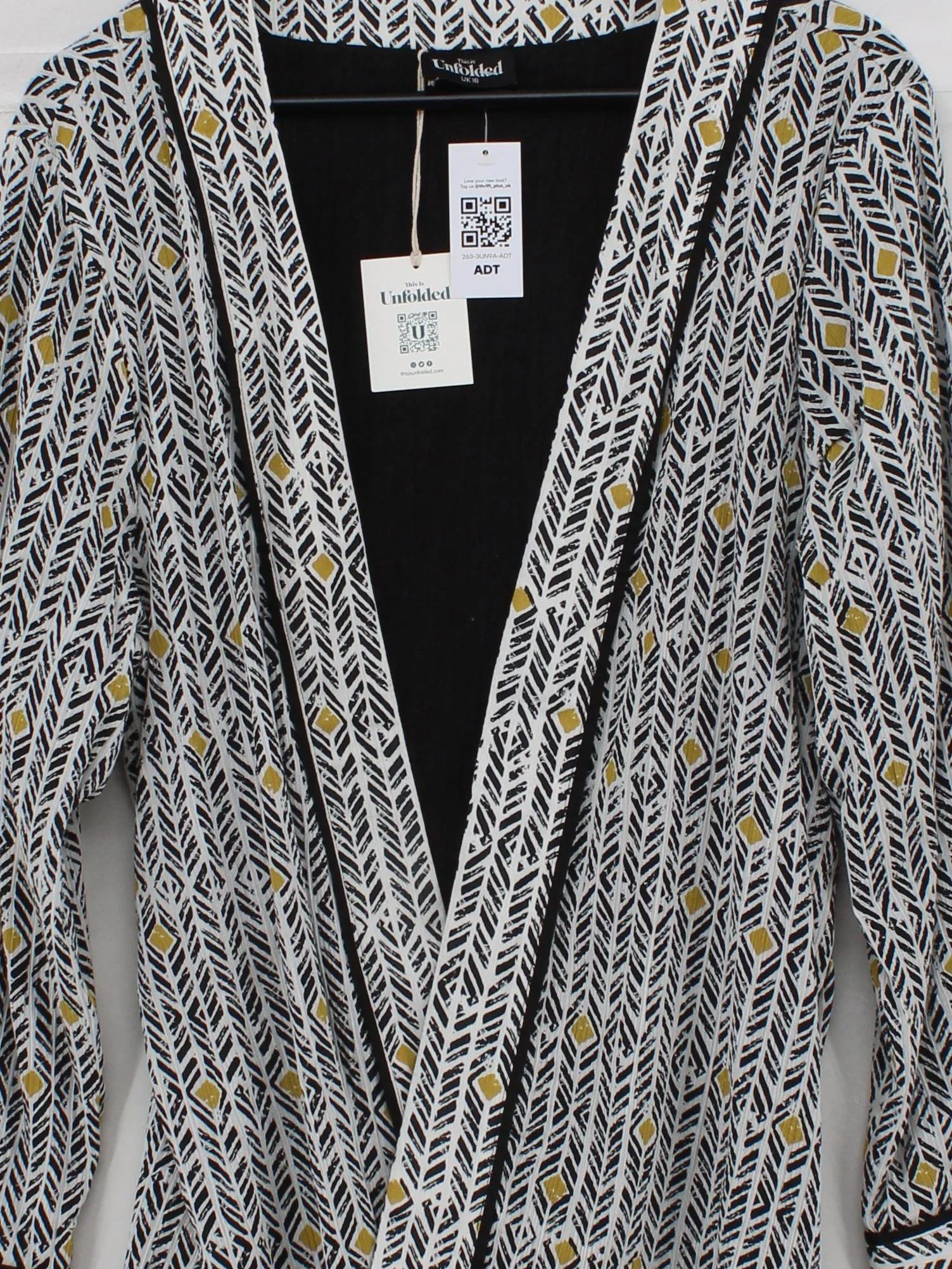 This Is Unfolded Women's Top L Multi 100% Cotton Basic - Image 3