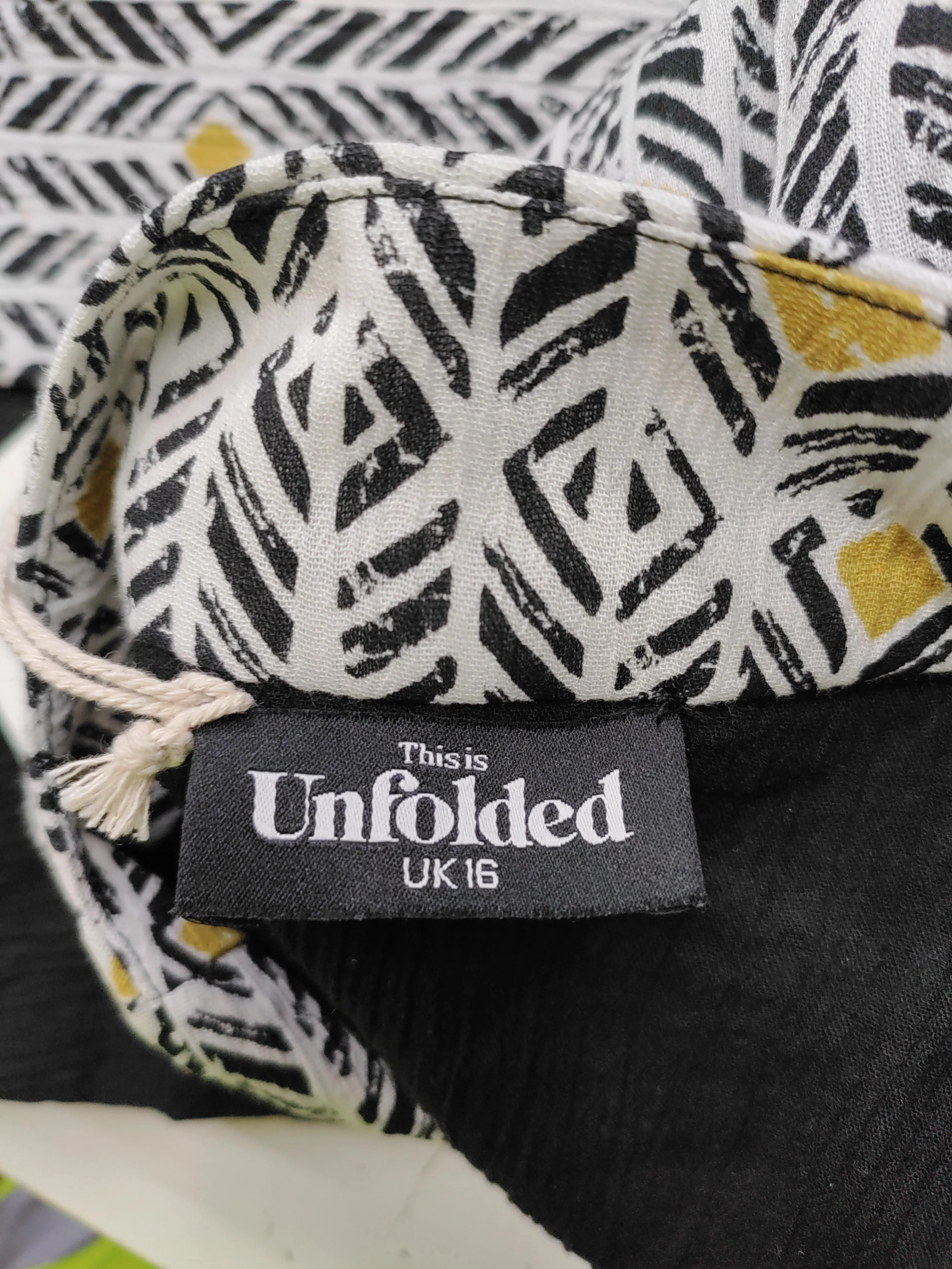 This Is Unfolded Women's Top L Multi 100% Cotton Basic - Image 5
