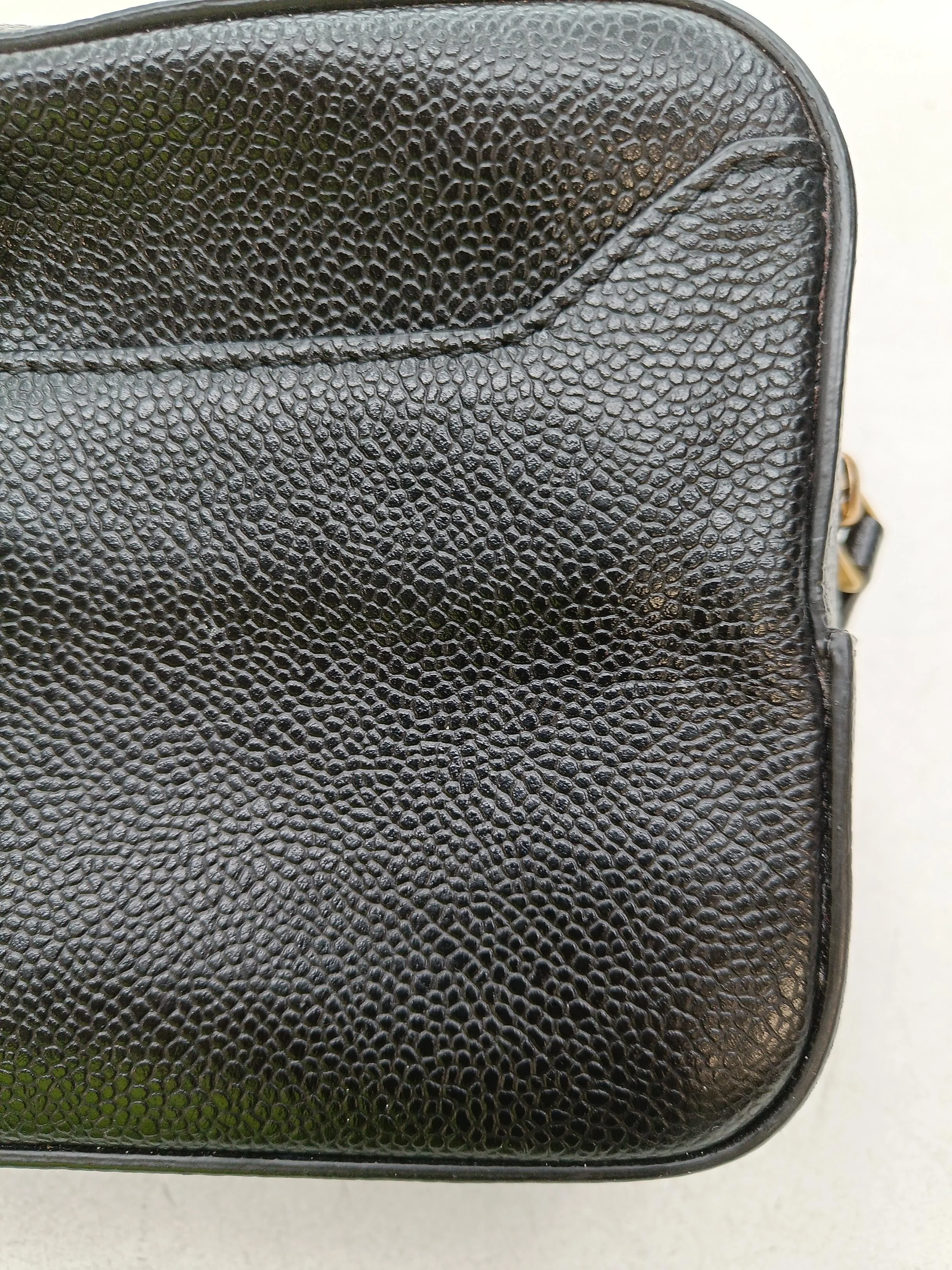 Thom Browne Men's Bag Black 100% Leather Belt Bag & Waist Pack - Image 3