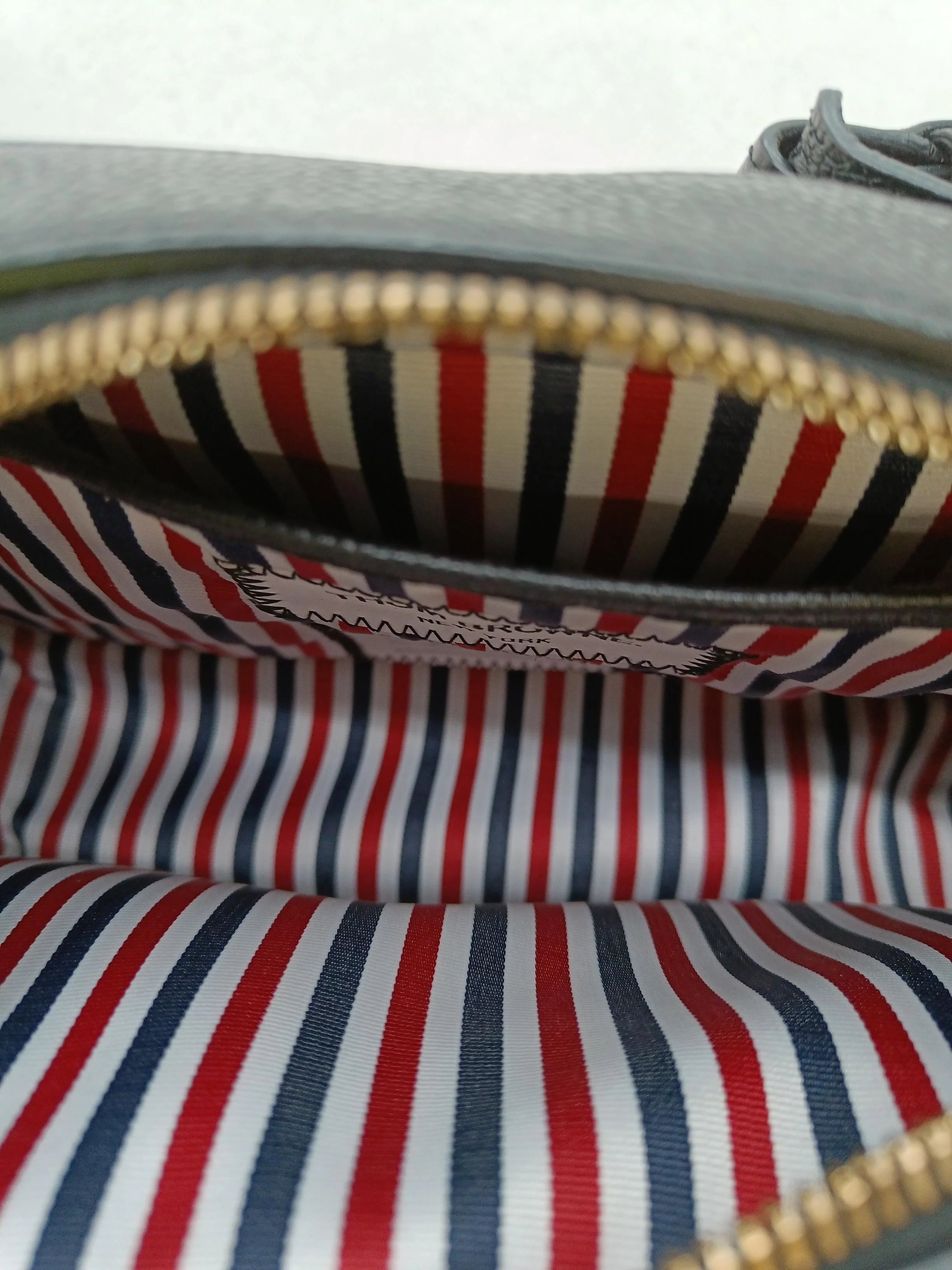 Thom Browne Men's Bag Black 100% Leather Belt Bag & Waist Pack - Image 4