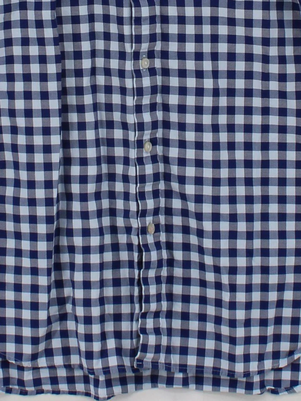 Thomas Pink Men's Shirt M Blue Checkered 100% Cotton Basic - Image 4