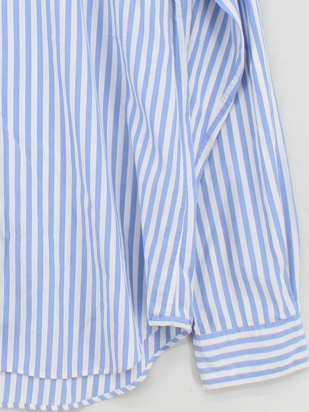 Thomas Pink Men's Shirt XL Blue Striped 100% Cotton Basic - Image 4