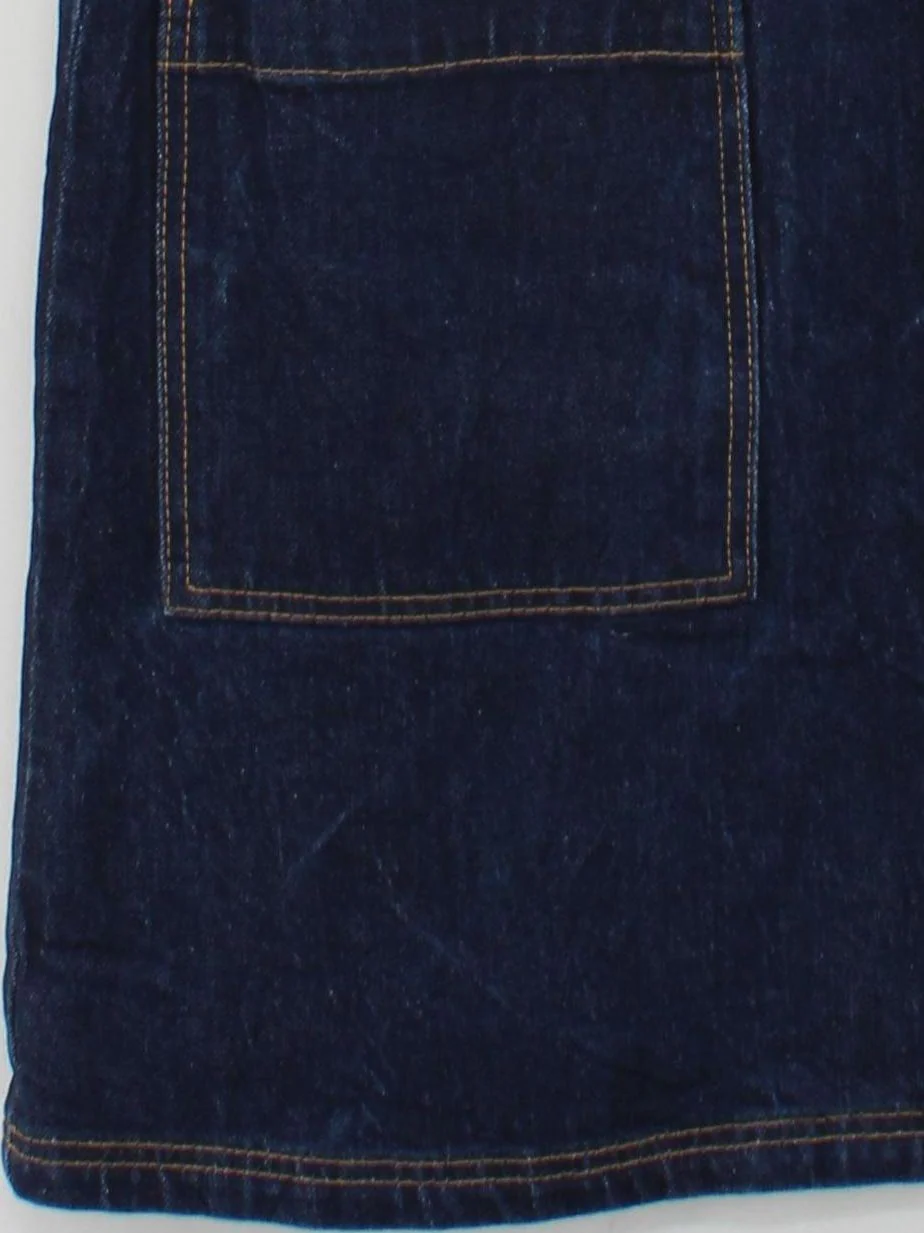 Thought Pinafore/Dungaree Mini Dress UK6 in Blue - Image 4