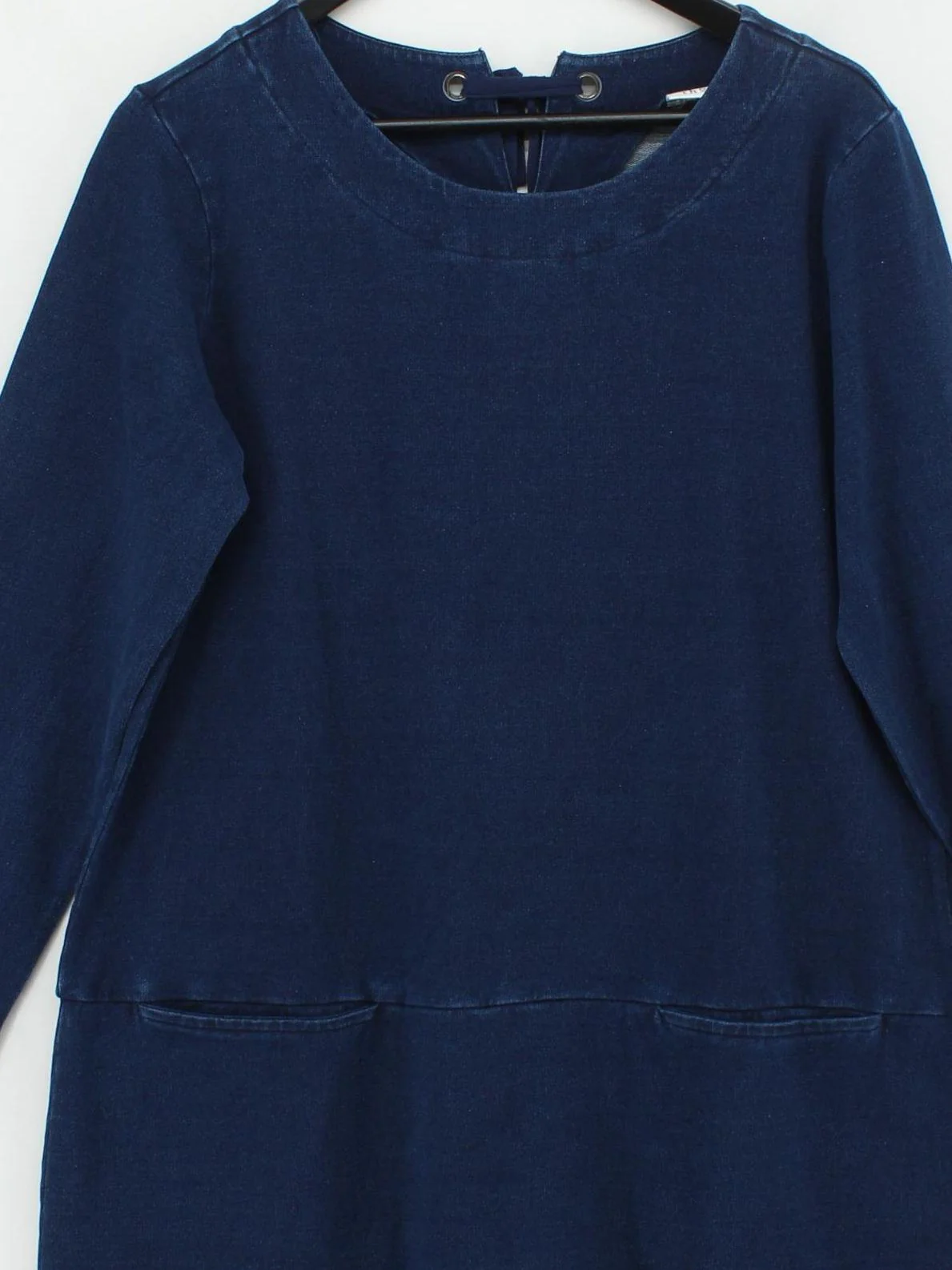 Thought T-Shirt Mini Dress UK16 in Blue - Image 3