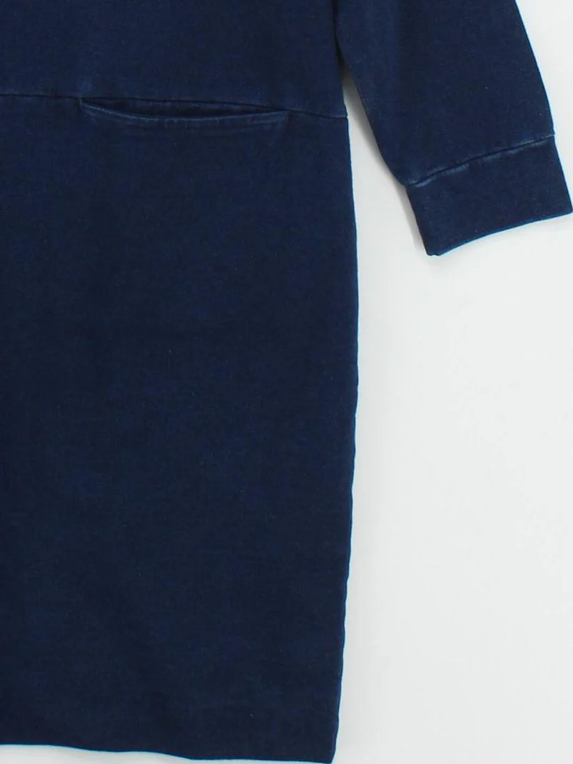 Thought T-Shirt Mini Dress UK16 in Blue - Image 4