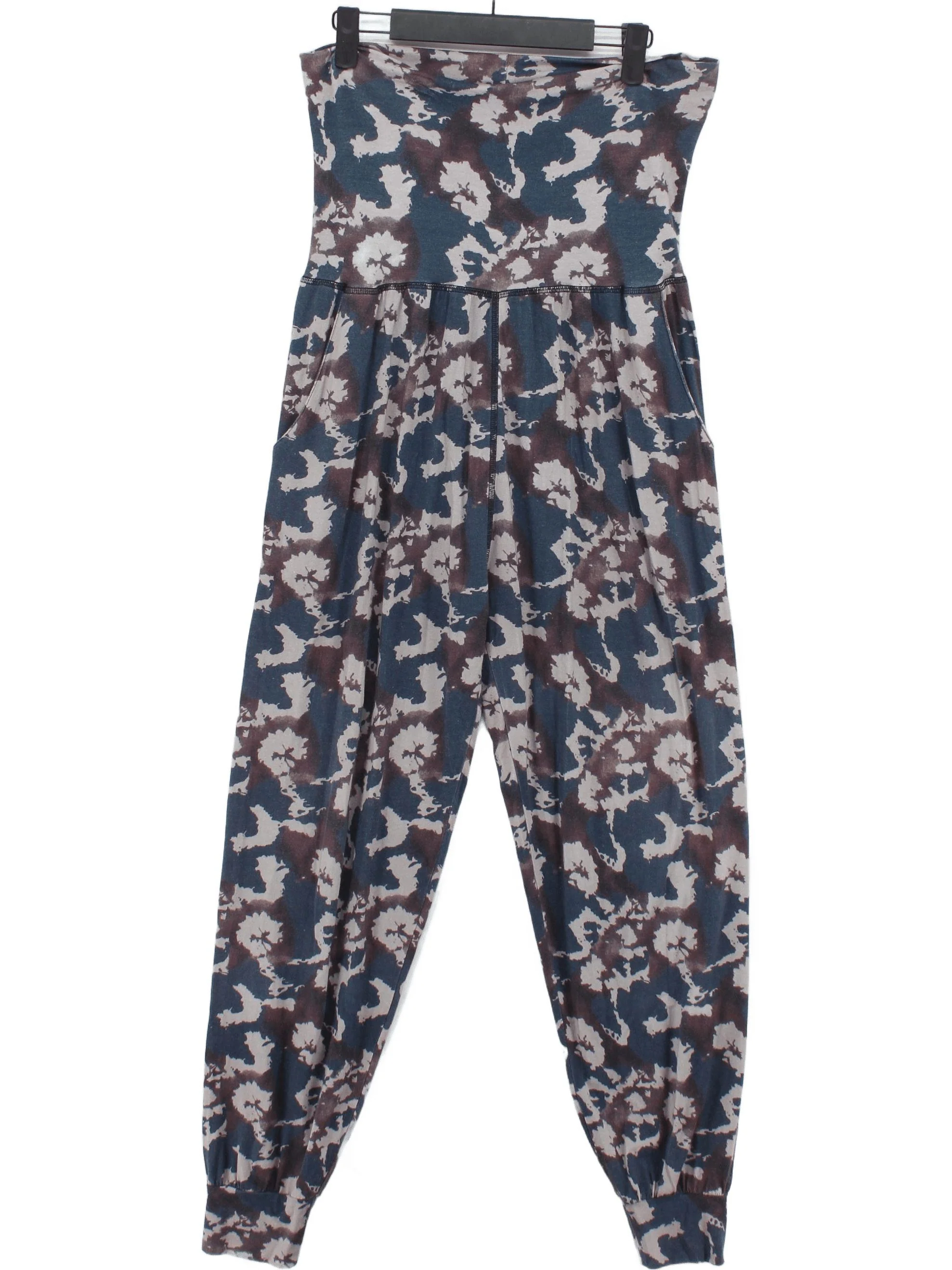 Thought Women's Jumpsuit S Multi Viscose with Cotton, Elastane Tapered Jumpsuit